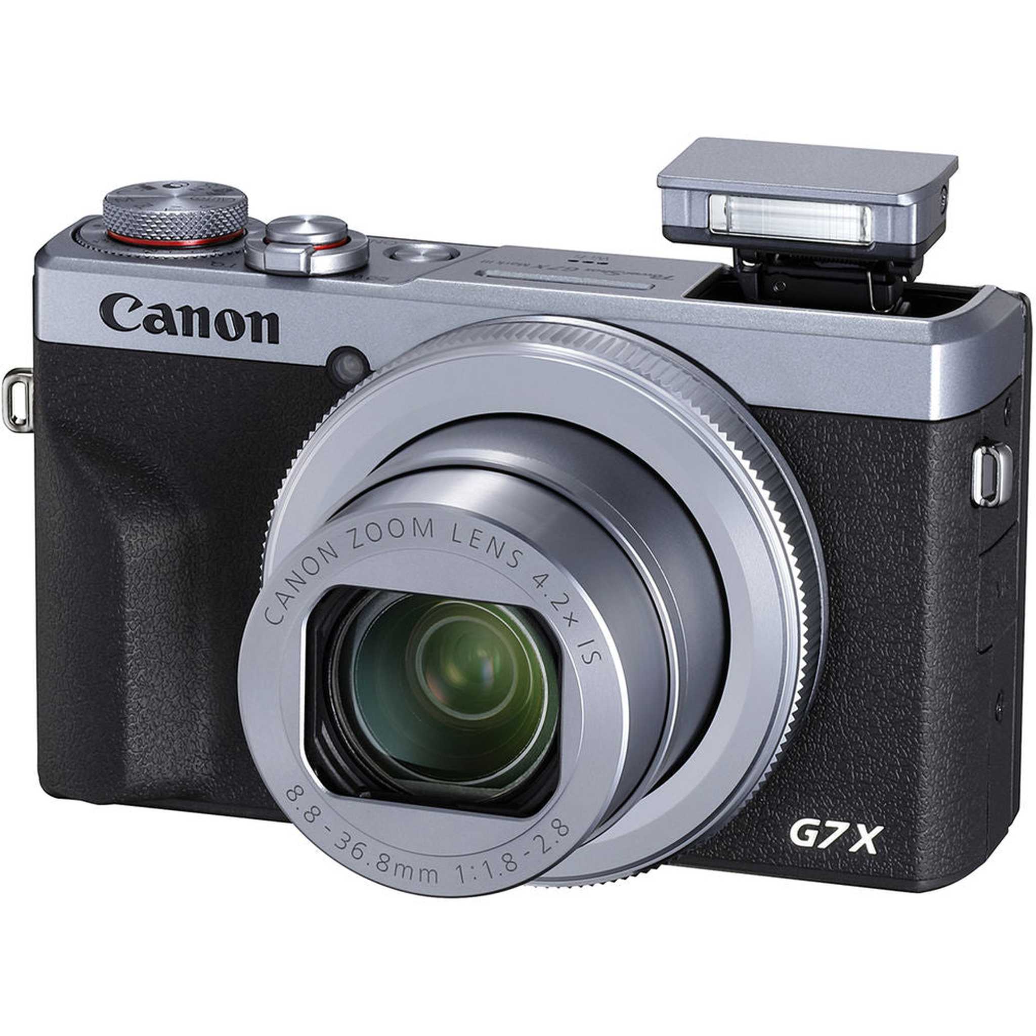 Canon PowerShot G7 X Mark III Digital Camera + Mic + 64GB Card + 3 x Battery + More Canon