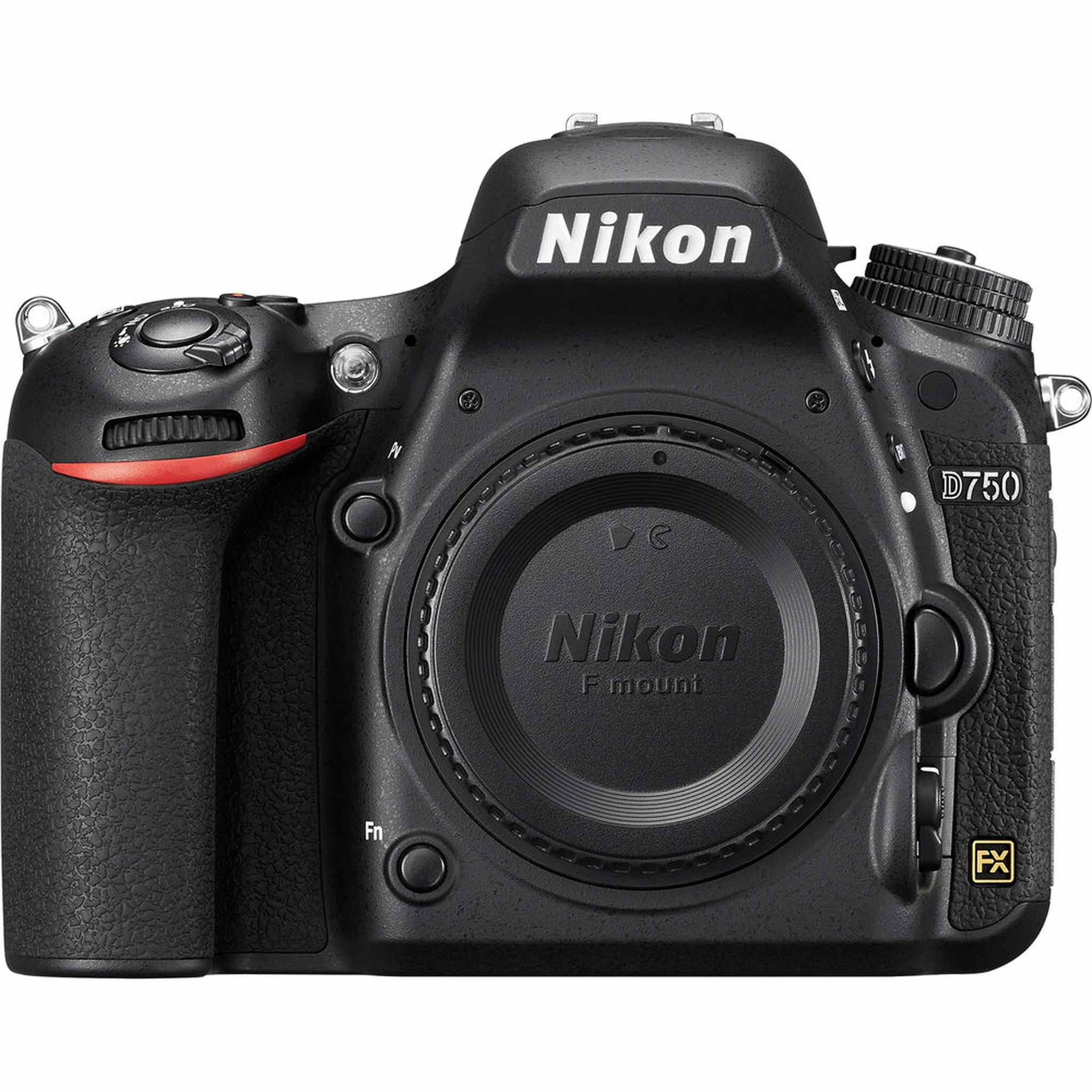 Nikon D750 Digital Camera with 50mm f/1.8G Lens 1543 + 64GB Card + Bag Intl Nikon