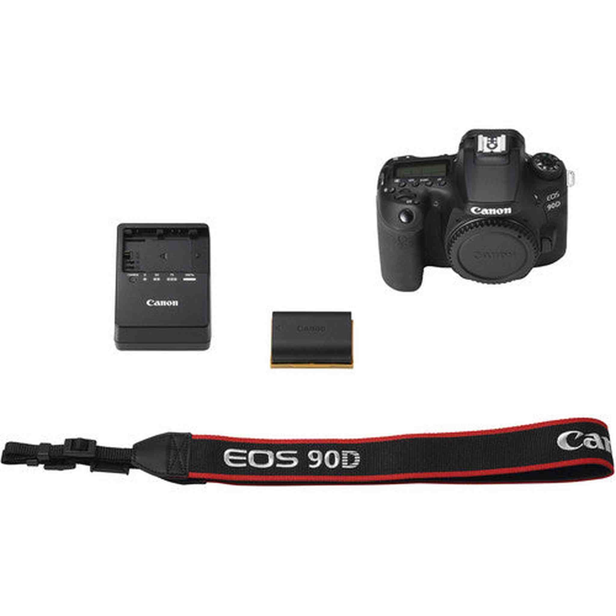 Canon EOS 90D Digital SLR Camera Body Only Kit Box USA Model Canon