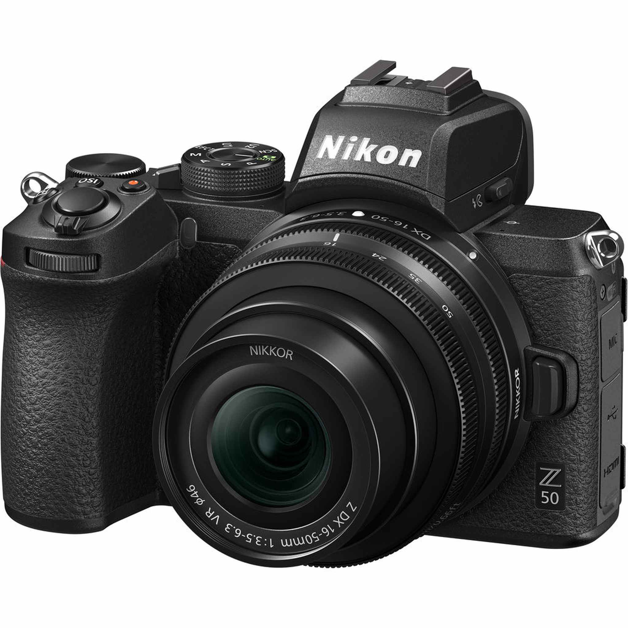 Nikon Z 50 Mirrorless Digital Camera W/ 16-50mm Lens 1633 - Pro Bundle Nikon