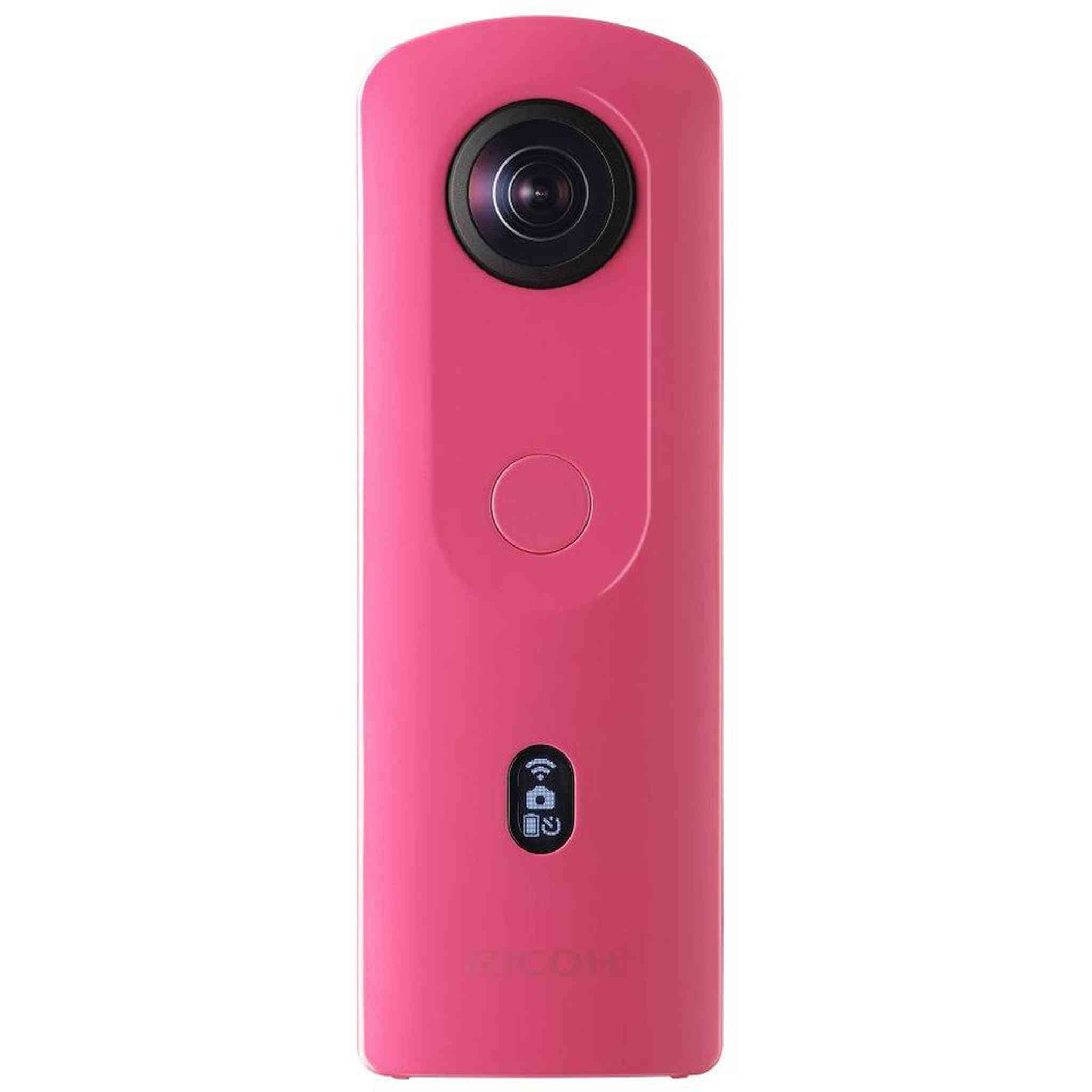 Ricoh Theta SC2 4K 360 Spherical Camera Pink with Accessory Kit Ricoh