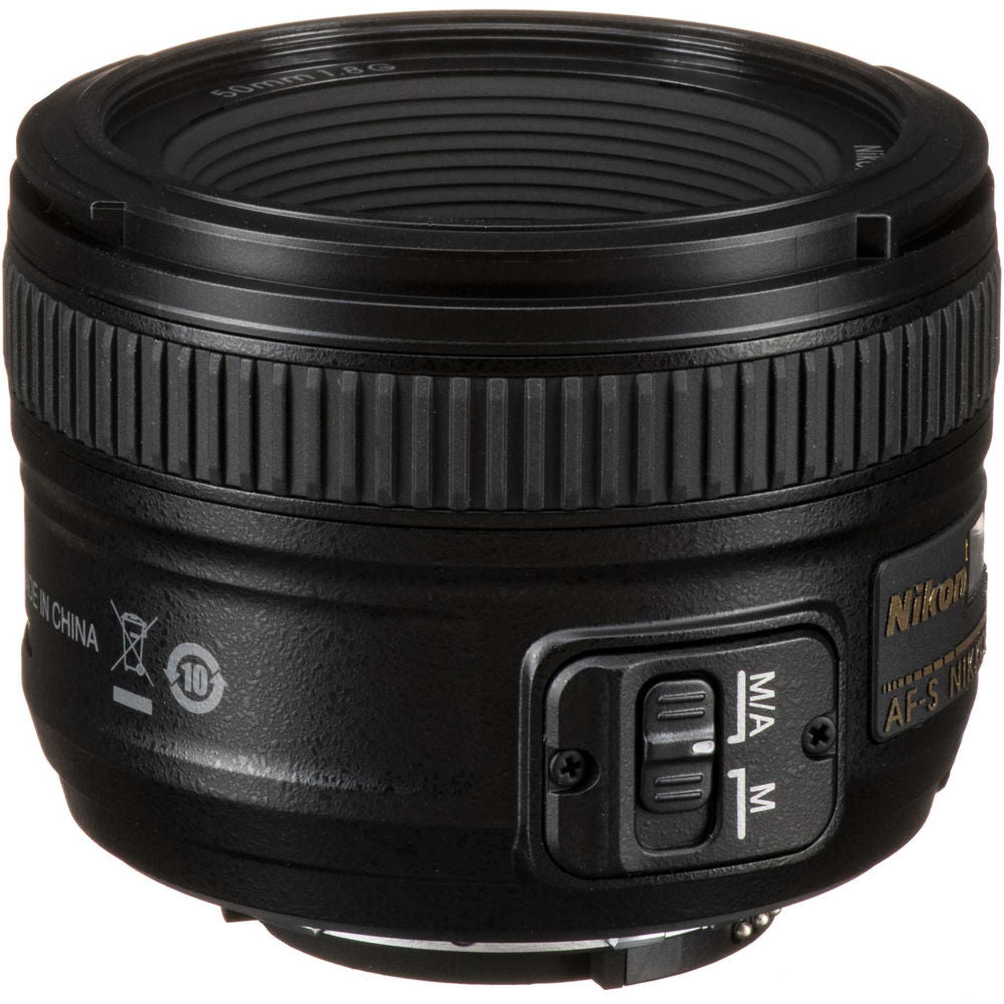 Nikon AF-S 50mm f/1.8G Compact Prime Lens 2199 Intl Model Bundle Nikon