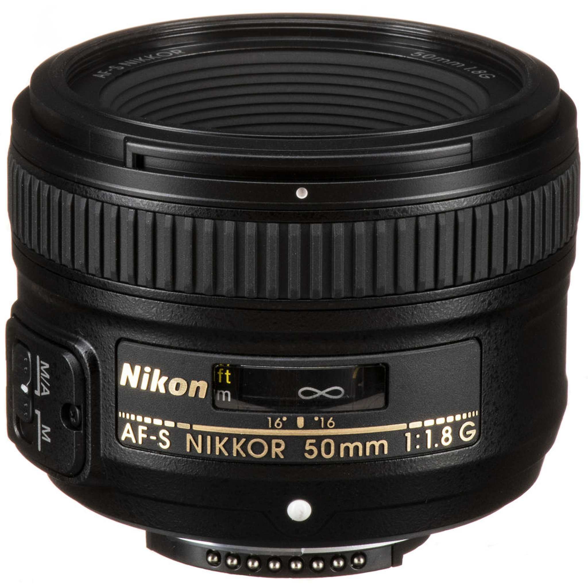 Nikon AF-S 50mm f/1.8G Compact Prime Lens 2199 Intl Model Bundle Nikon