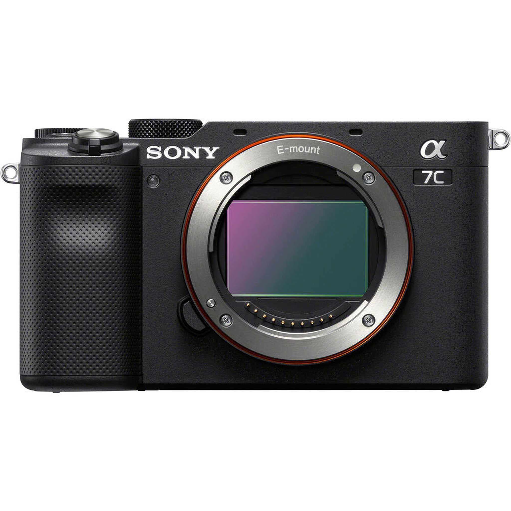 Sony Alpha a7C Mirrorless Digital Camera Body Only, Black ILCE7C/B - Pro Bundle Sony