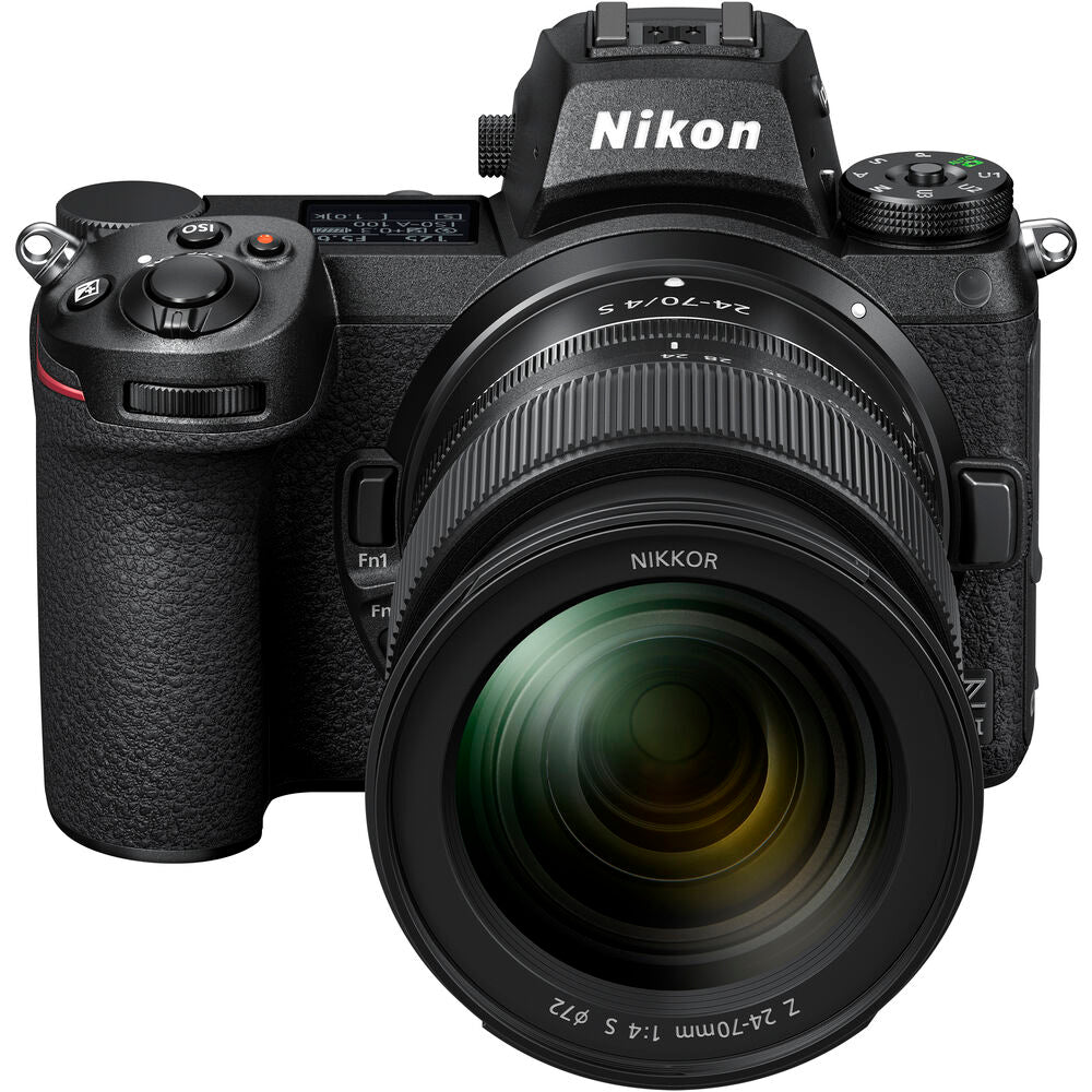 Nikon Z7 II Mirrorless Camera W/ 24-70mm f/4 Lens + 4K Monitor + 64GB Card + More Nikon