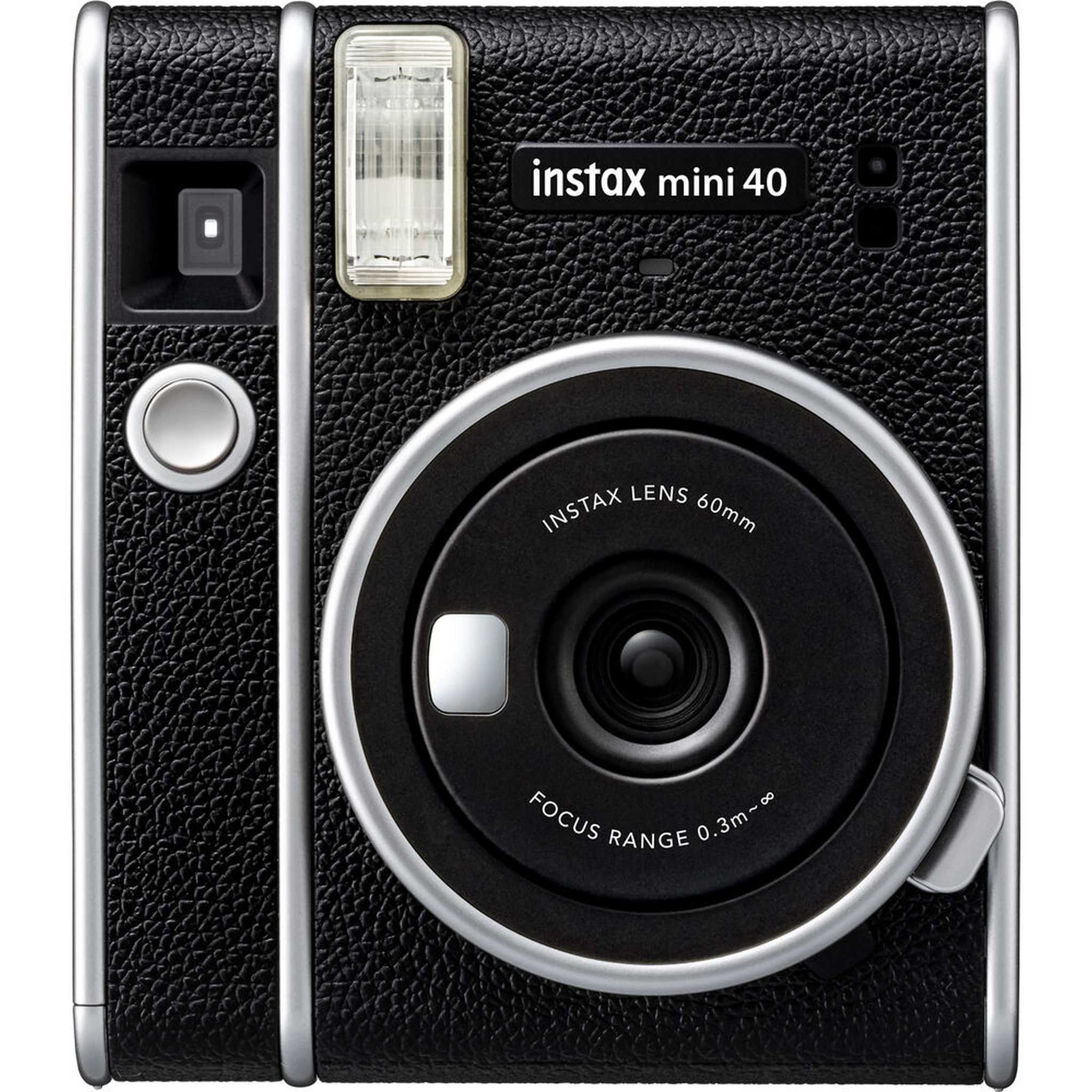 Fujifilm Instax Mini 40 Instant Film Camera with 20-Films + Bag + 4-Batteries Fujifilm