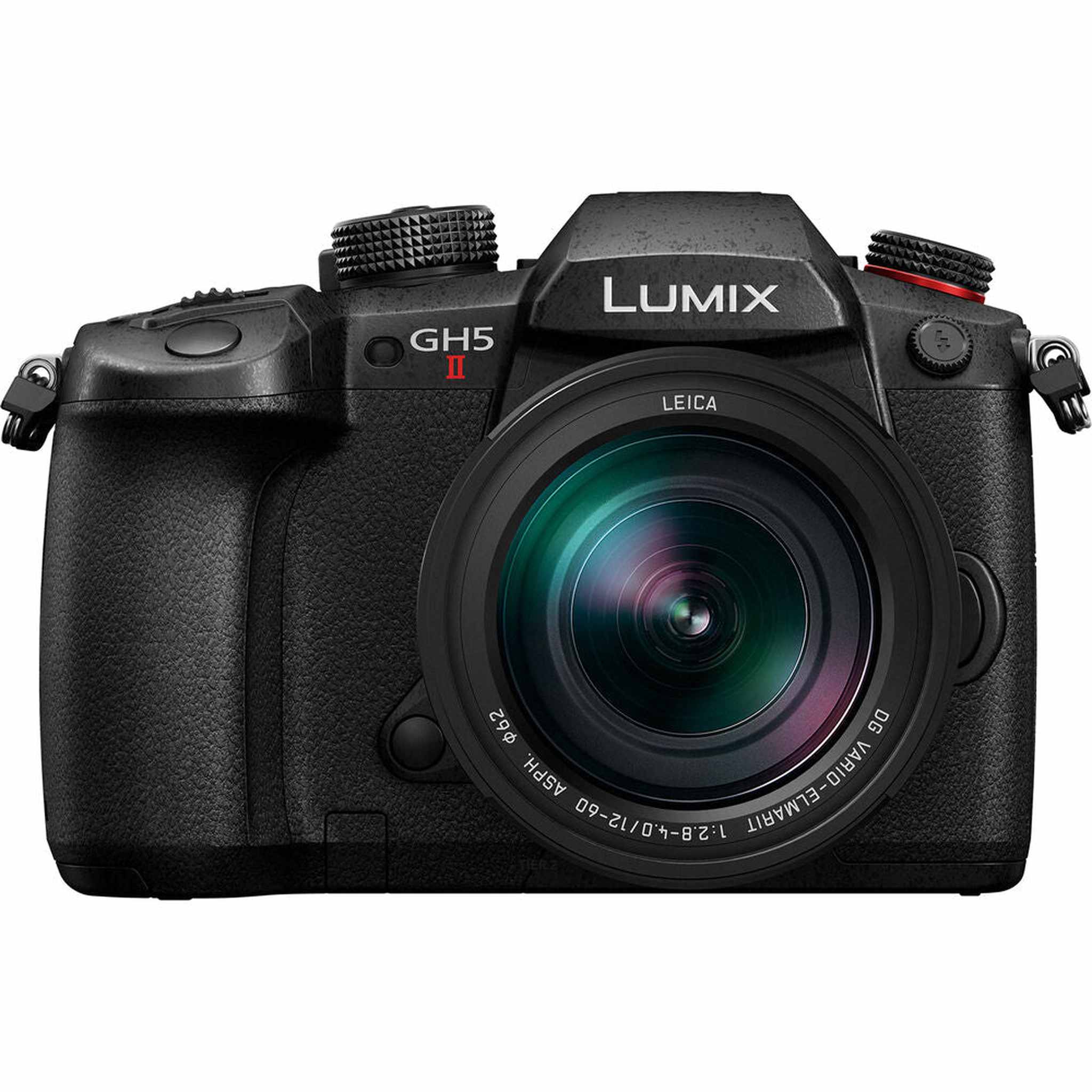 Panasonic Lumix GH5 II Mirrorless Camera W/ 12-60mm Lens + 2 x 64GB Card + More Panasonic