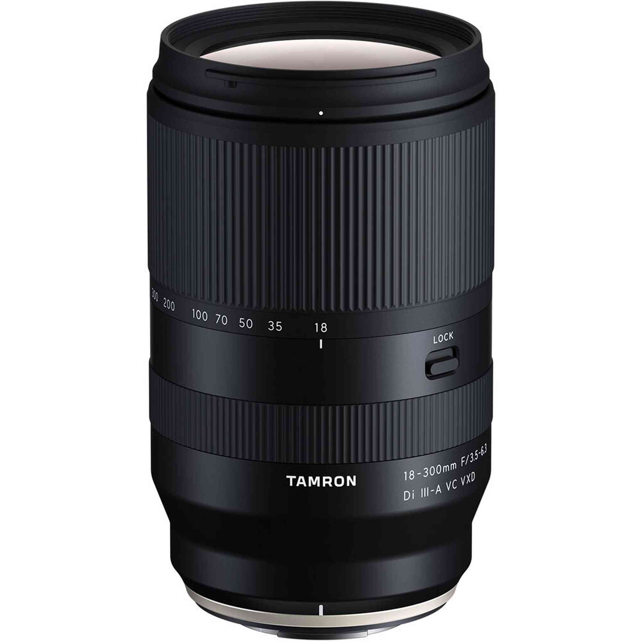 Tamron 18-300mm f/3.5-6.3 Di III-A Lens for FUJIFILM X+ Accessories INT Model Tamron