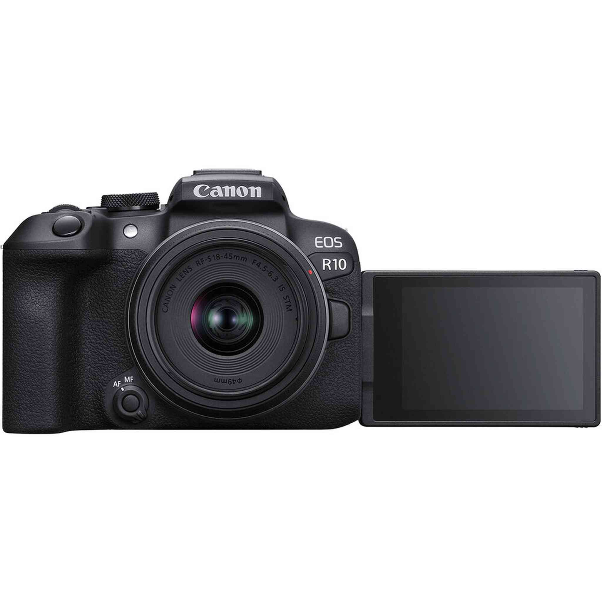 Canon EOS R10 Mirrorless Camera W/ 18-45mm Lens + 64GB TOUGH Card + Bag + More Canon