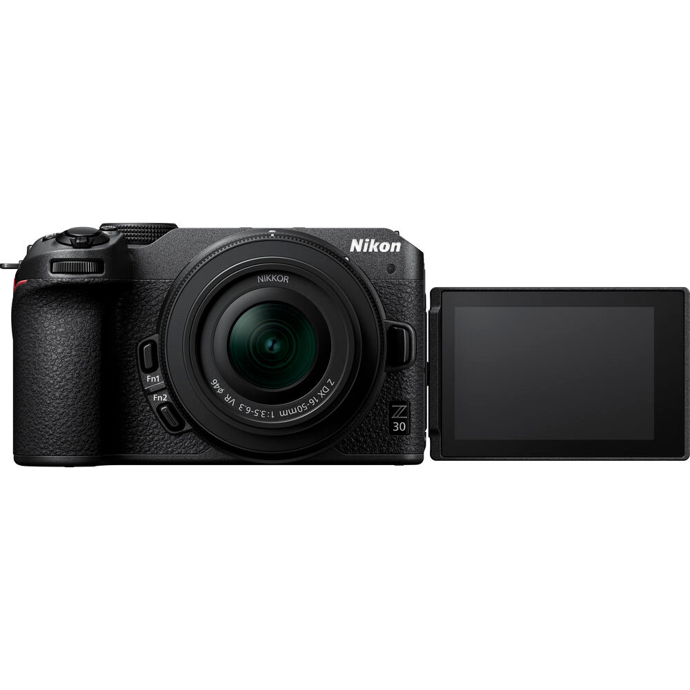 Nikon Z30 Mirrorless Digital Camera with 16-50mm Lens 1749, INTL Deluxe Bundle Nikon