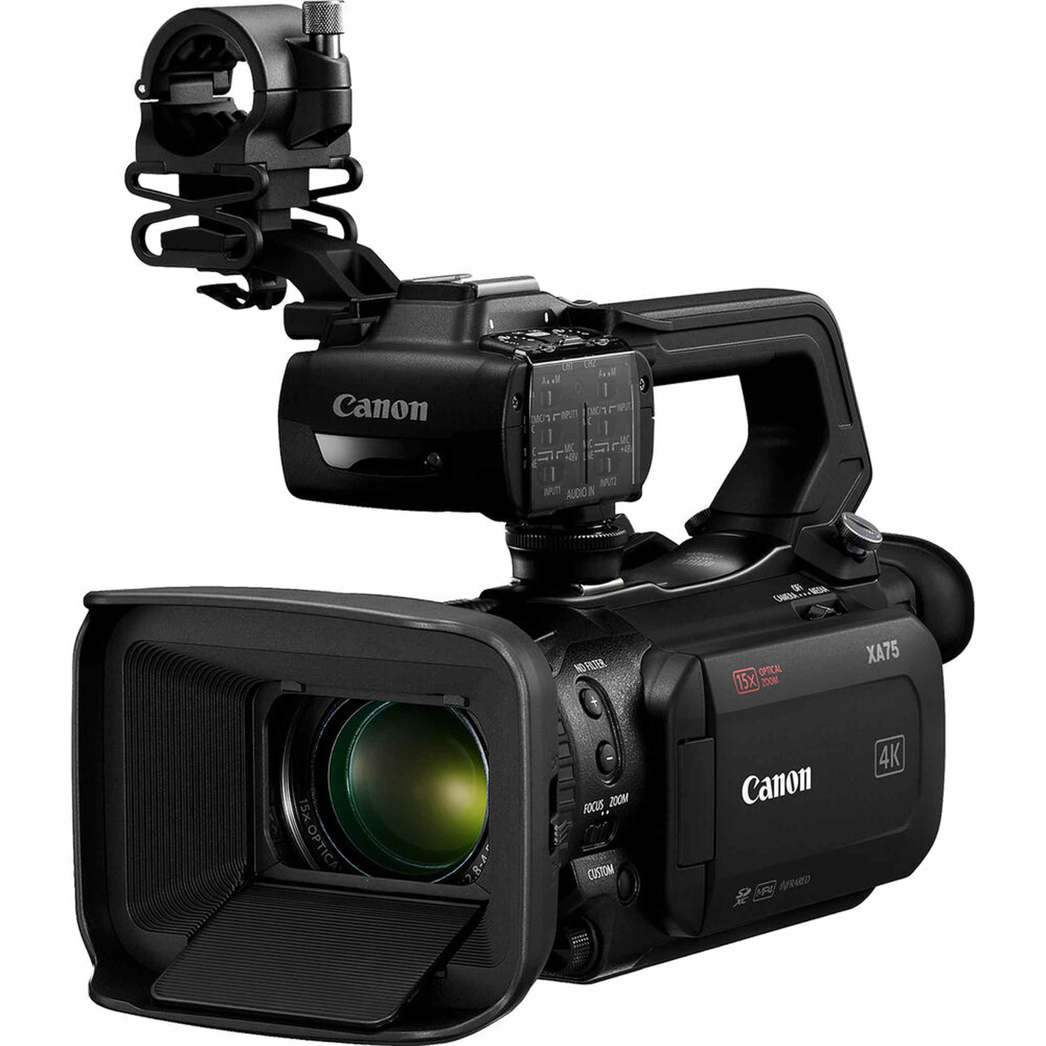 Canon XA75 UHD 4K30 Camcorder with Dual-Pixel Autofocus + 4K Monitor + Pro + More Canon