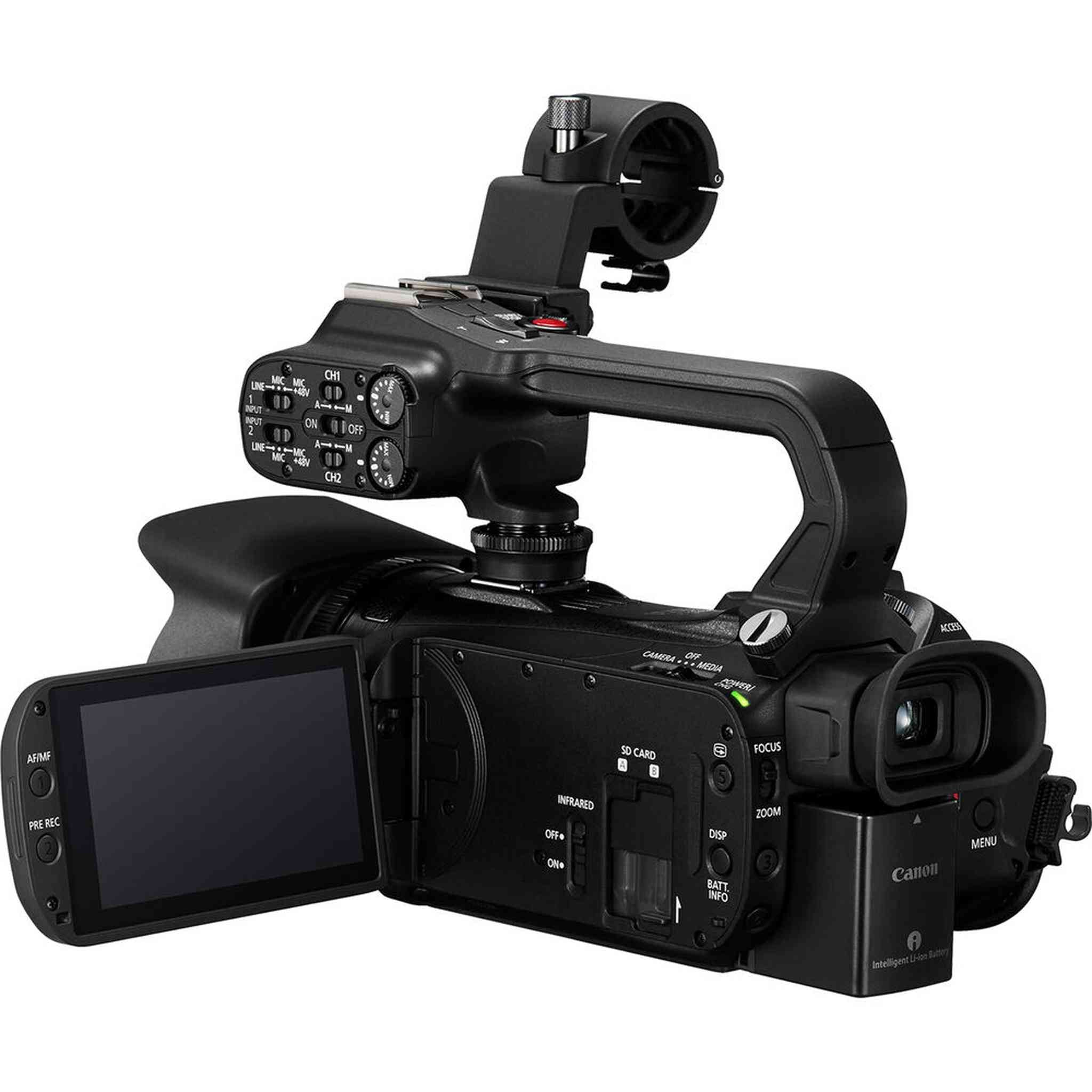 Canon XA65 Professional UHD 4K Camcorder + 4K Monitor + Pro Mic + 2 x 64GB + More Canon