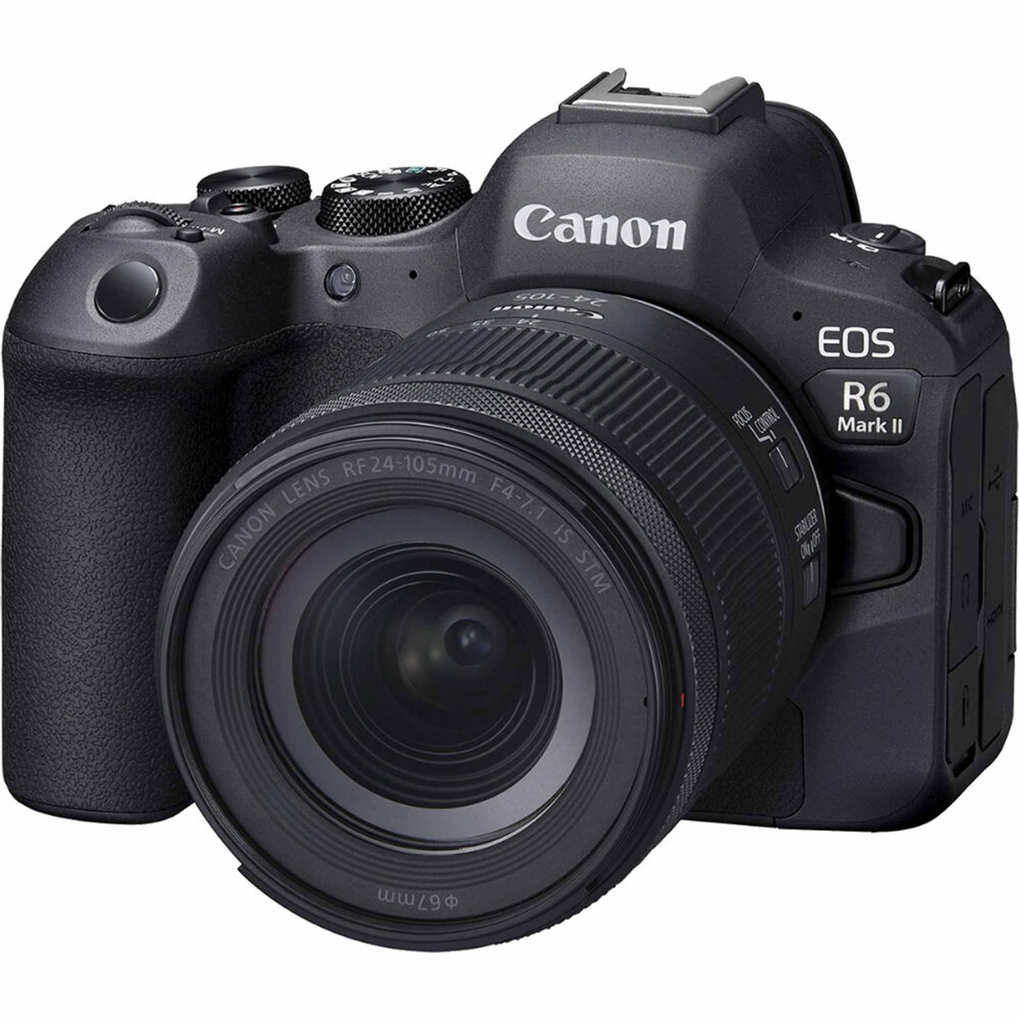 Canon EOS R6 Mark II Mirrorless Camera with 24-105mm f/4-7.1 Lens 5666C018 - Advanced Bundle Canon