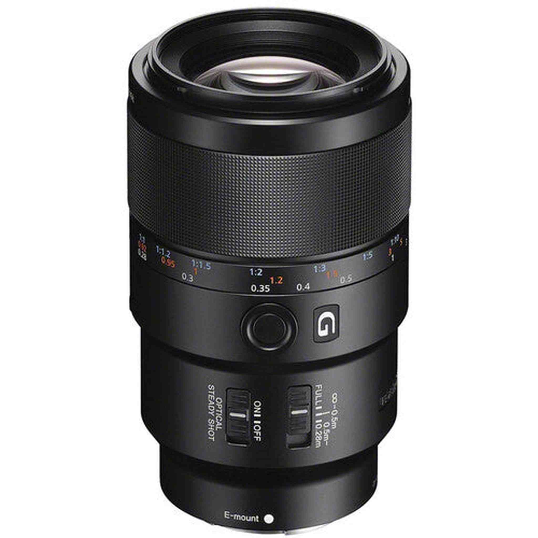 SONY just focus macro lens FE 90 mm F2.8 Macro G OSS E mount full size for SEL90M28G - International Version No Warranty Sony