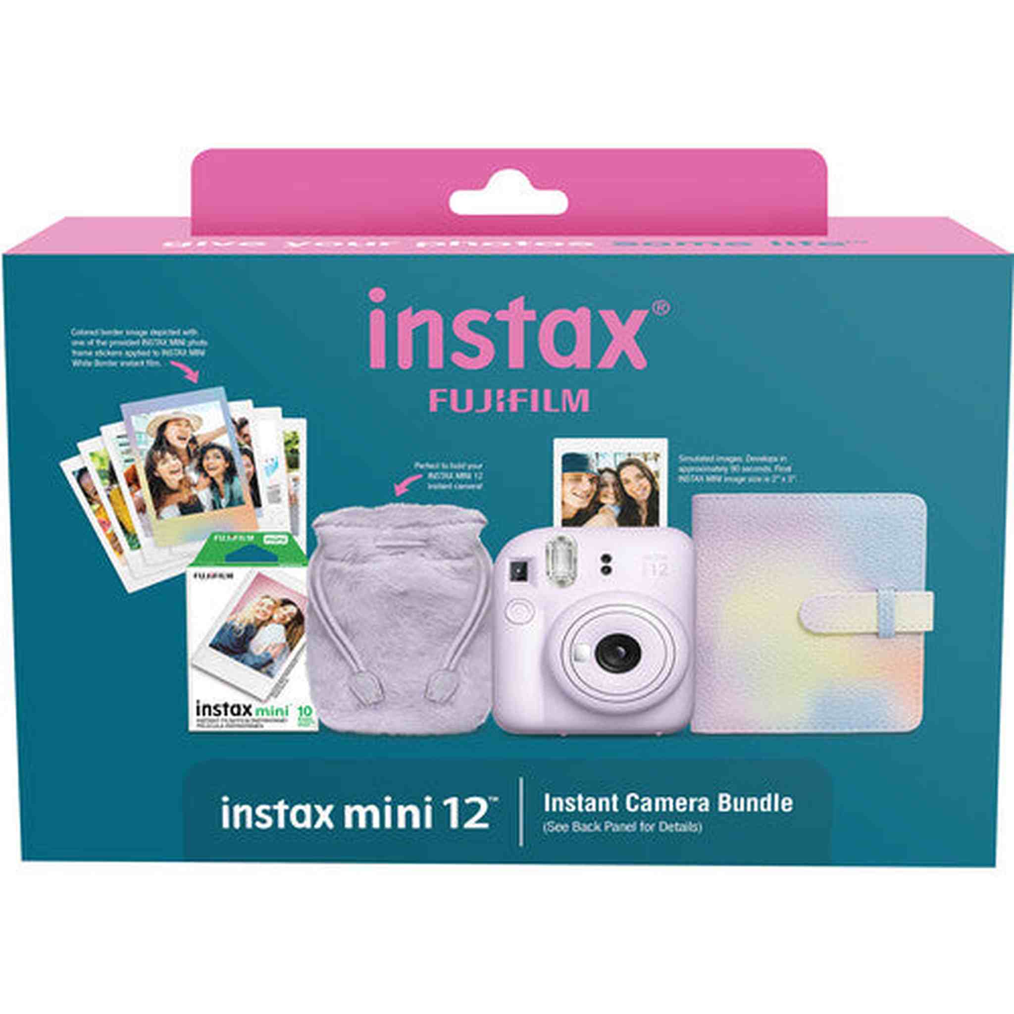 Fujifilm INSTAX Mini 12 Purple Holiday Bundle 2024 Fujifilm