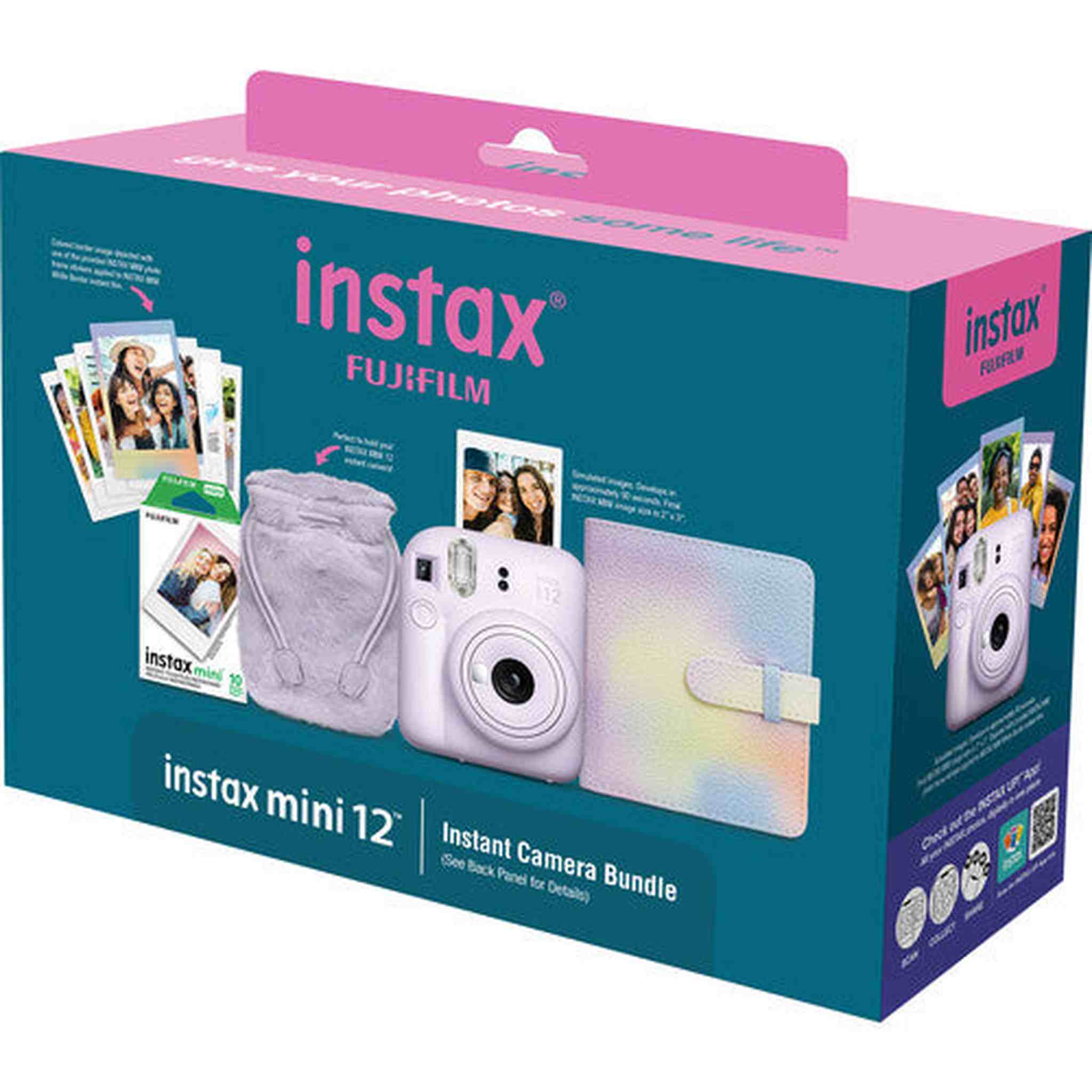 Fujifilm INSTAX Mini 12 Purple Holiday Bundle 2024 Fujifilm