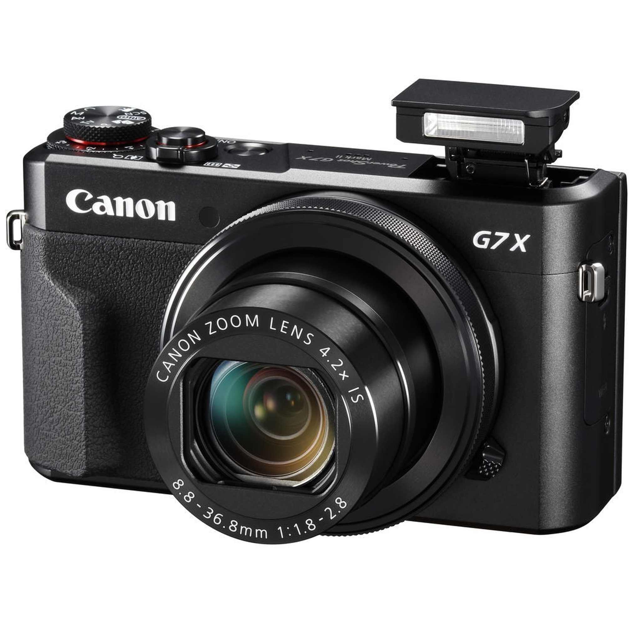 Canon PowerShot G7 X Mark II Digital Camera Intl Model with 2 128GB SD Cards Canon