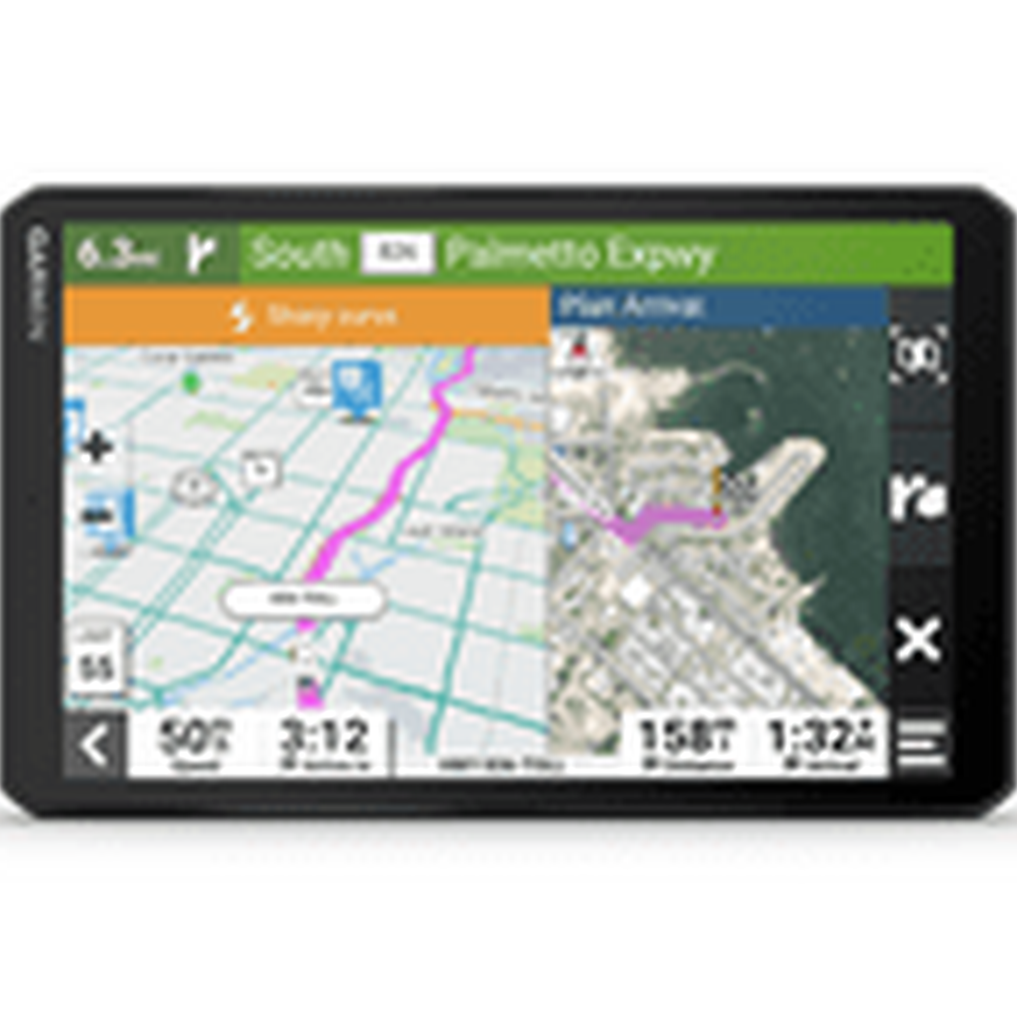 Garmin RV 895, Large, Easy-to-Read 8” GPS RV Navigator, Custom RV Routing, High-Resolution Birdseye Satellite Imagery, Directory of RV Parks and Services, Landscape or Portrait View Display Garmin