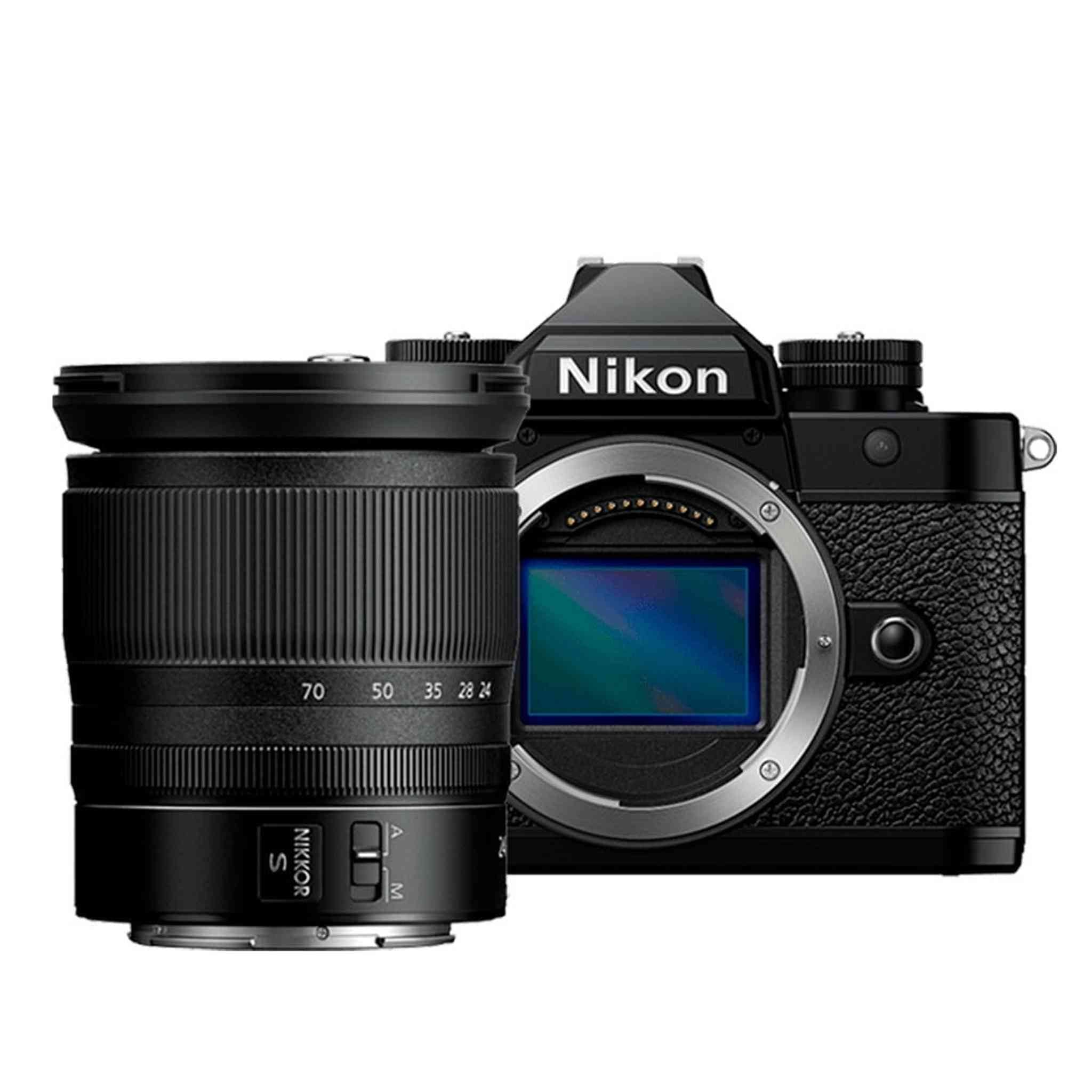 Nikon Z f with Zoom Lens | Full-Frame Mirrorless Stills/Video Camera with 24-70mm f/4 Lens International Version Nikon