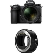 Nikon Z 6II FX-Format Mirrorless Camera Body w/NIKKOR Z 24-70mm f/4 S, Black with Nikon Mount Adapter FTZ II Nikon