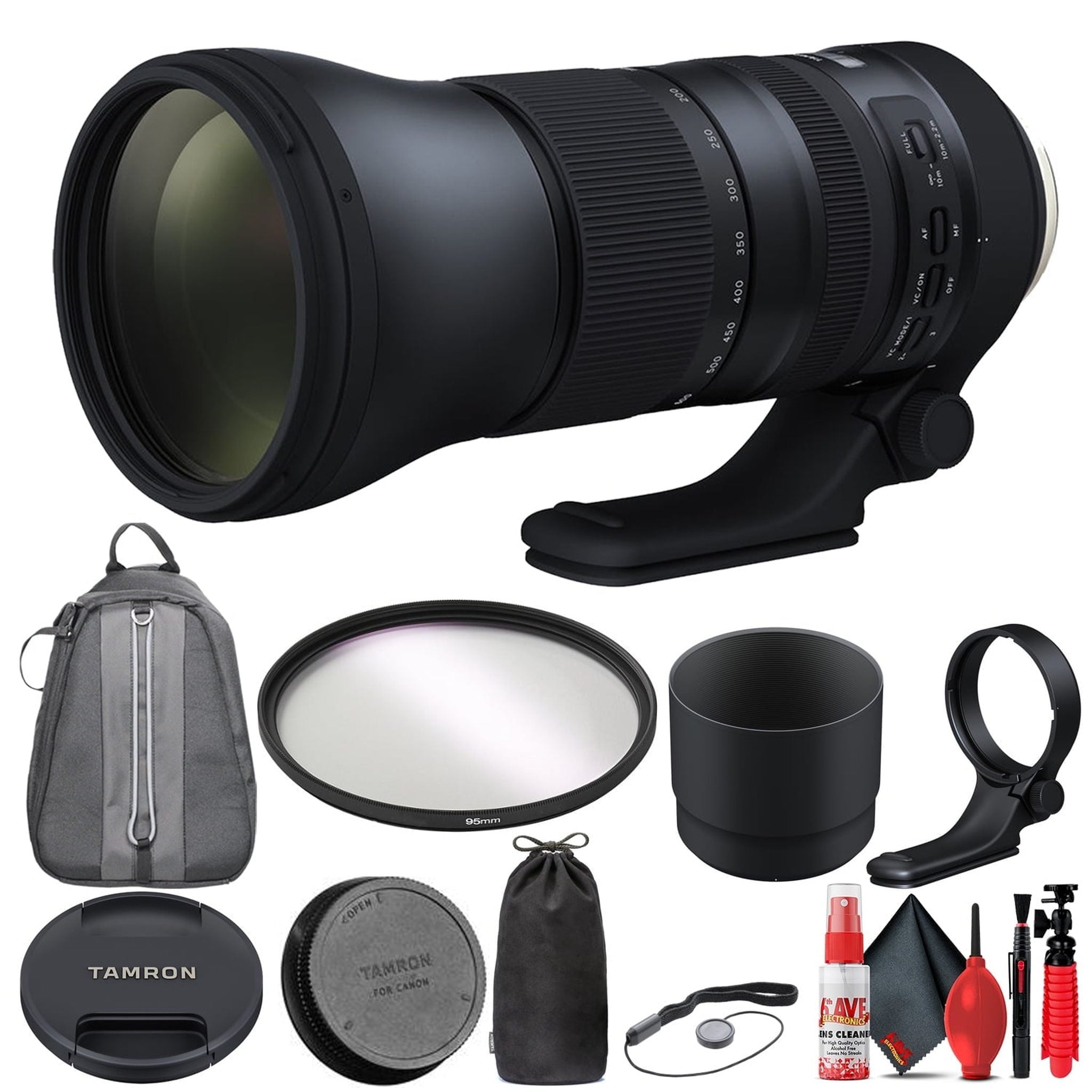 Tamron SP 150-600mm f/5-6.3 Di VC USD G2 for NIKON + Accessory Kit INT Model Tamron