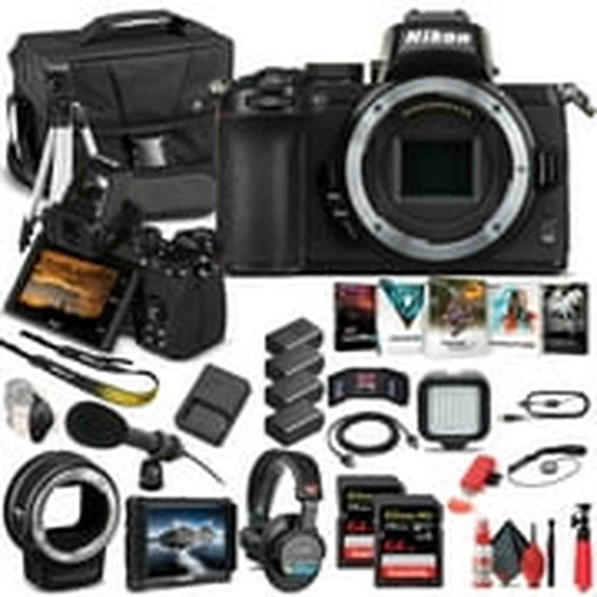 Nikon Z 50 Mirrorless Digital Camera Body Only 1634 - Pro Bundle Nikon