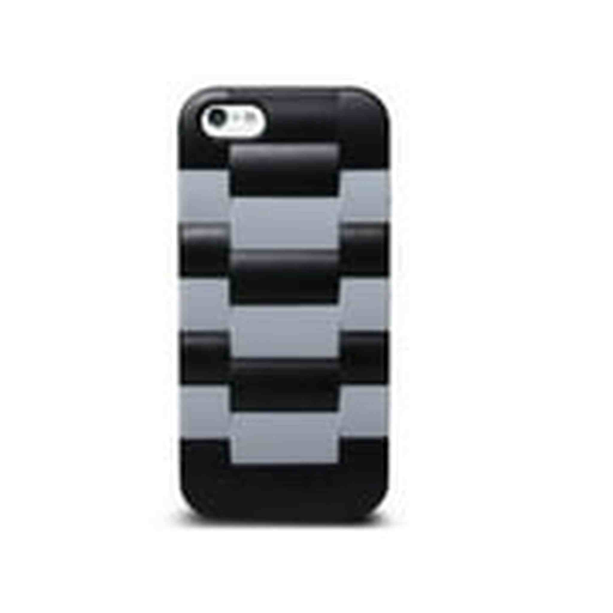 The Joy Factory Daytona V - Watchband Textured Case for iPhone5/5S, CSD124 Gray The Joy Factory