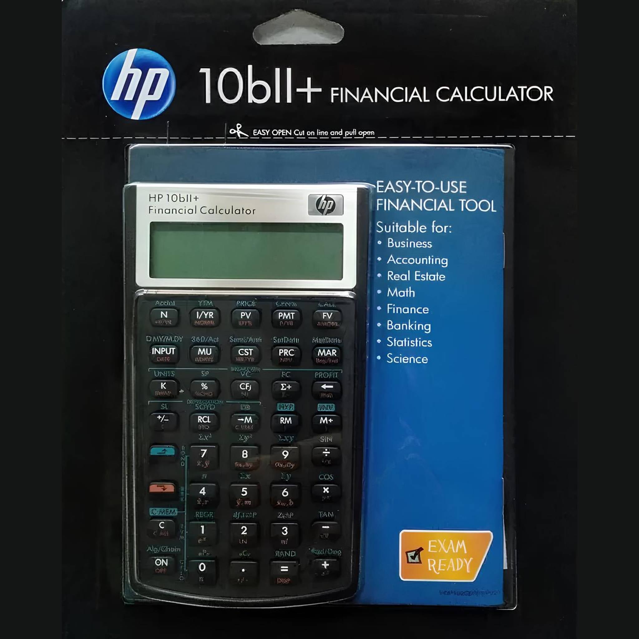 HP 10bII+ Financial Calculator NW239AA HP