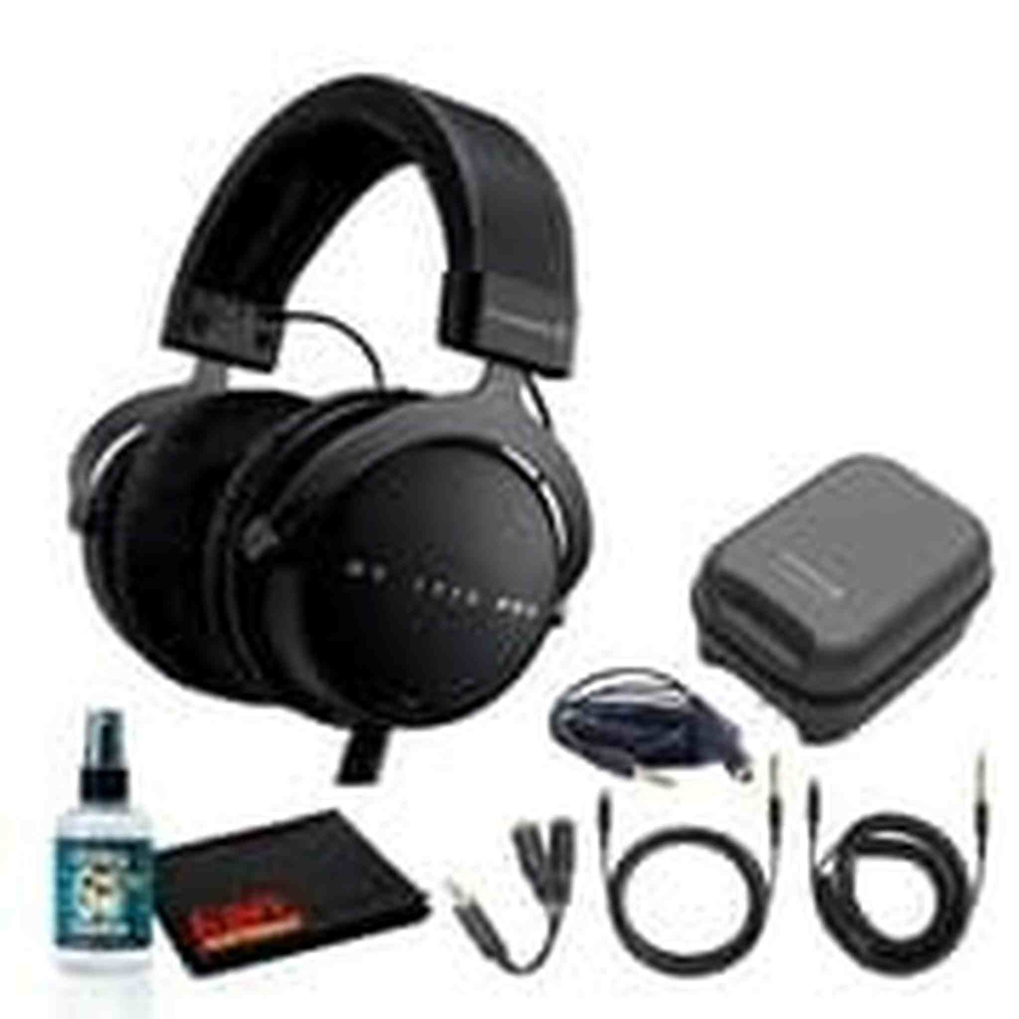 Beyerdynamic DT 1770 Pro 250 Ohm Headphones Bundle with Headphone Splitter Beyerdynamic