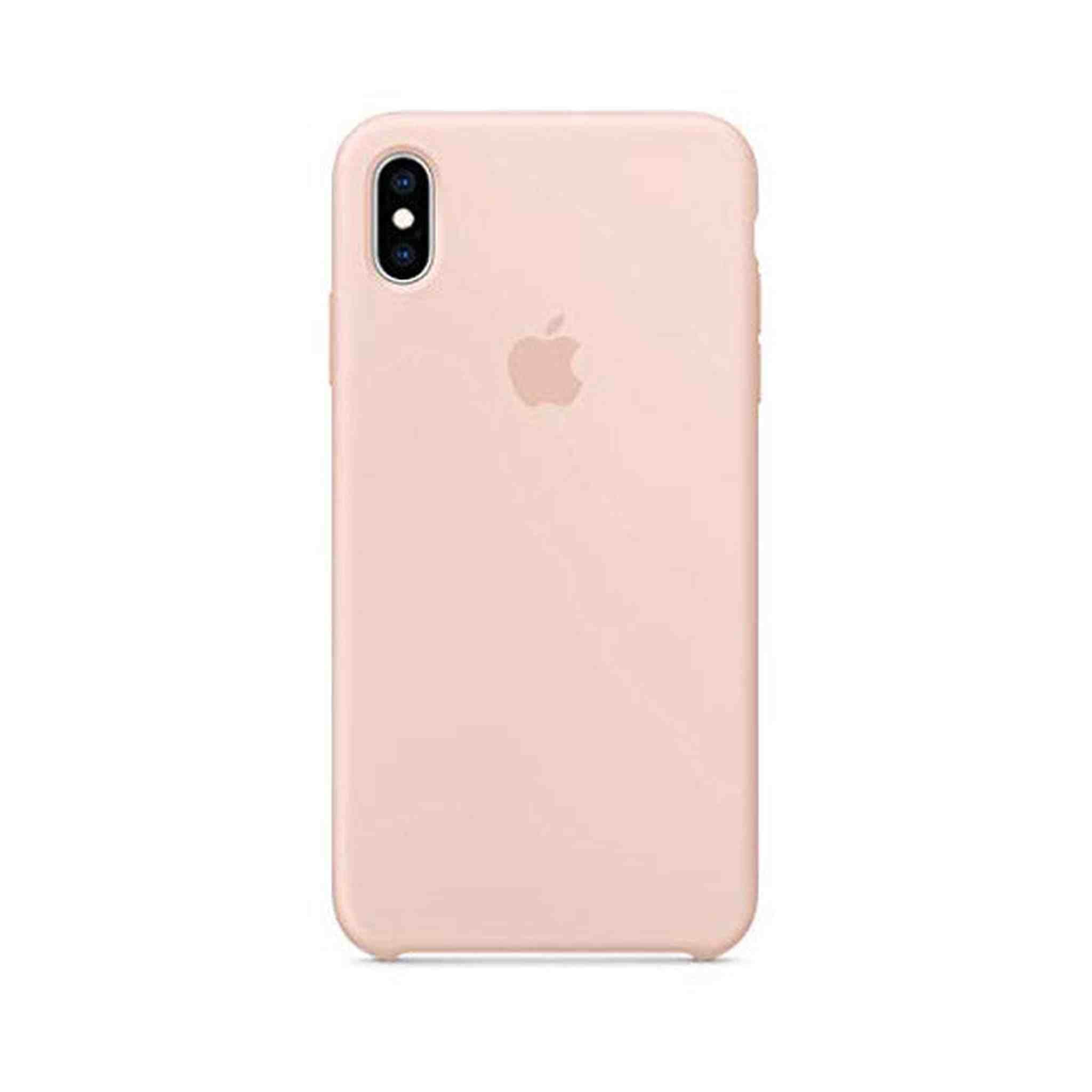 Apple Silicone Case (for iPhone Xs Max) - Pink Sand