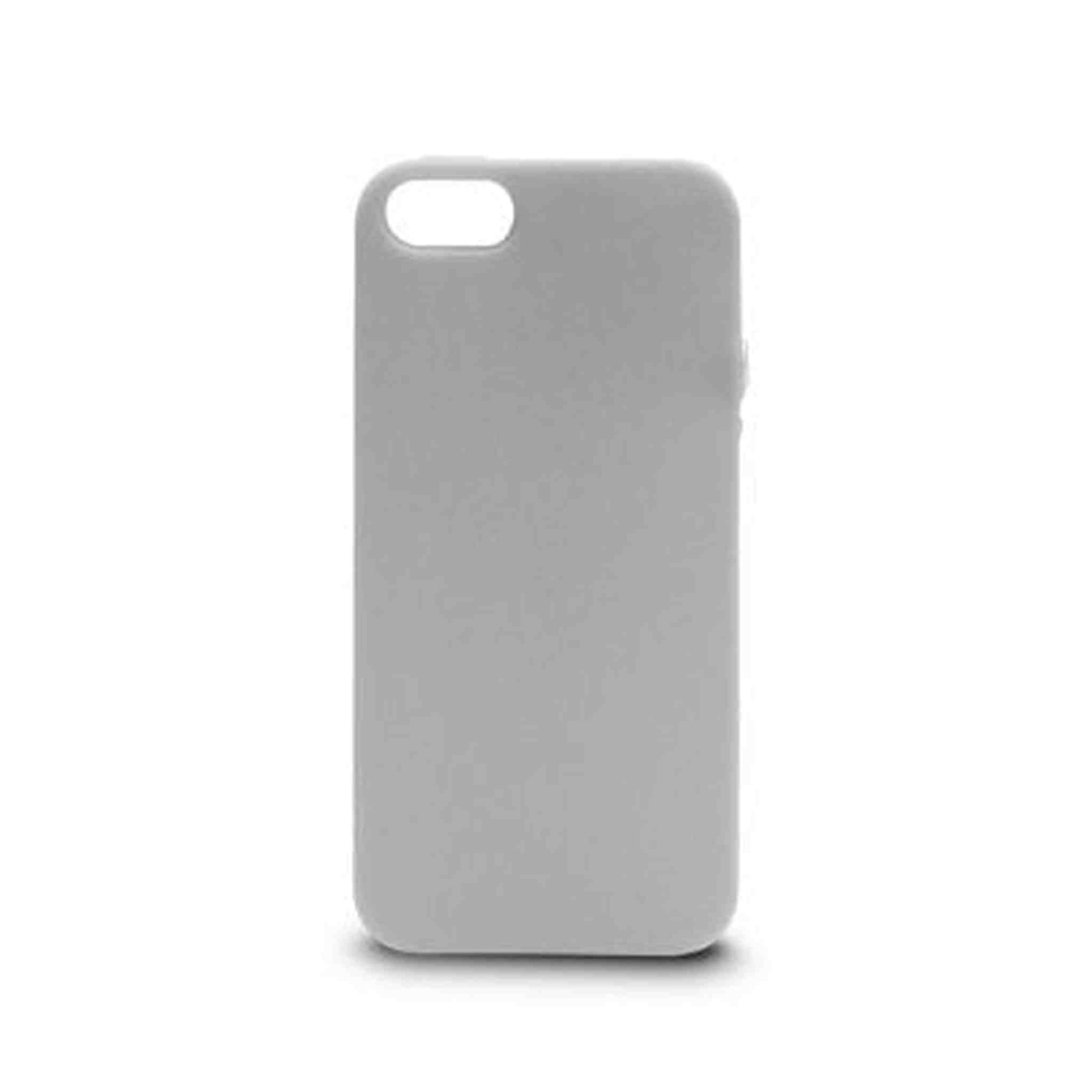 The Joy Factory Jugar Soft Silicone Case with Metal Frame for iPhone5/5S, CSD101 Gray The Joy Factory