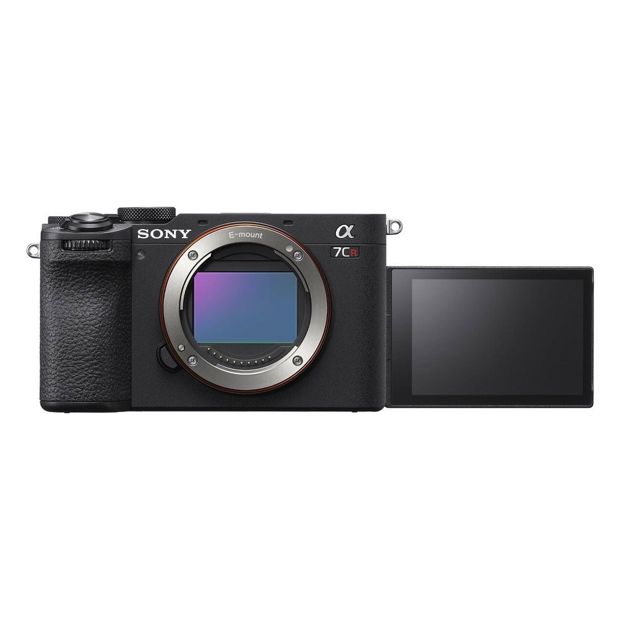 Sony Alpha 7CR Full-Frame Interchangeable Lens Camera Black Sony