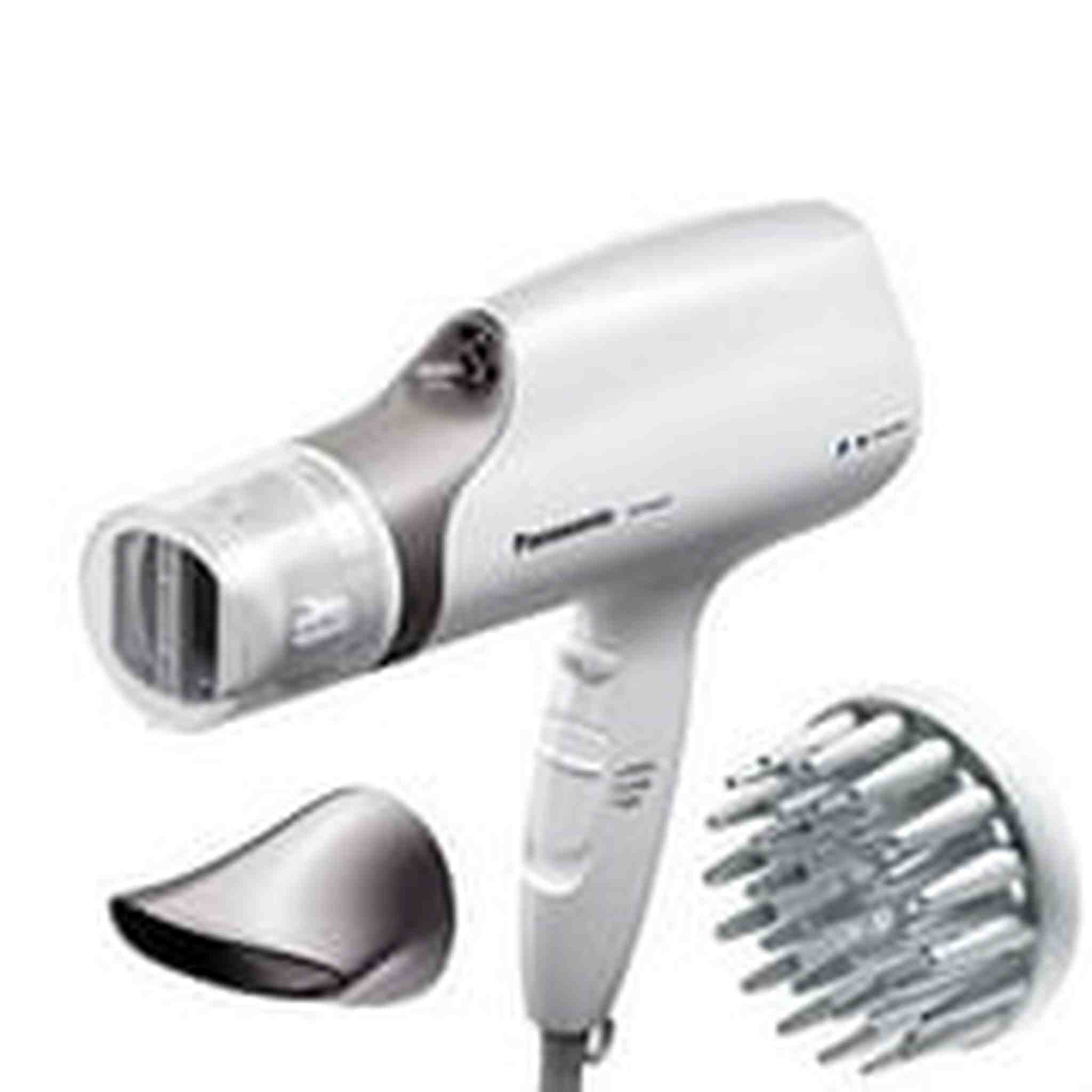 Panasonic EH-NA67-W Nanoe Salon Hair Dryer with Oscillating QuickDry Nozzle White Panasonic