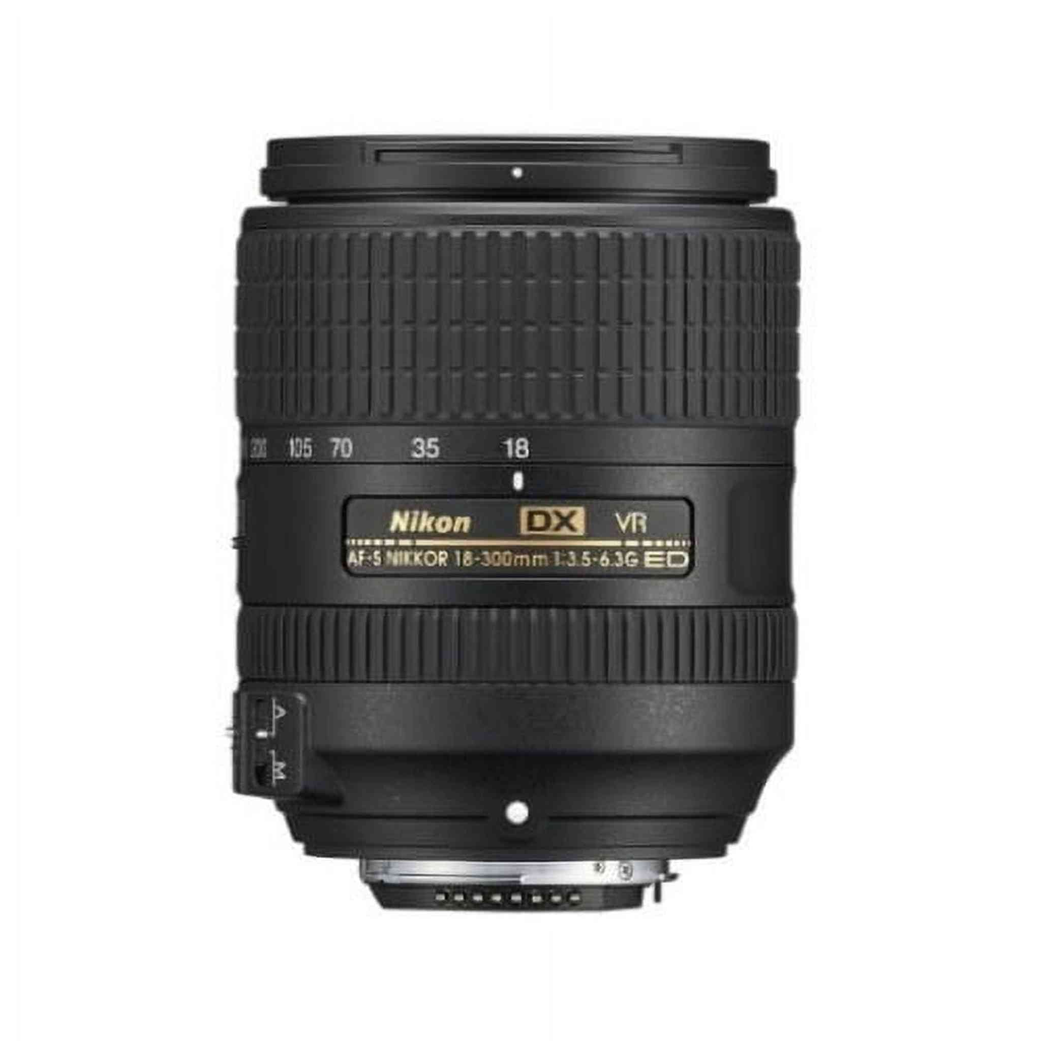 Nikon DX AF-S 18-300mm f/3.5-6.3G ED VR professional SLR Lens International Model Nikon