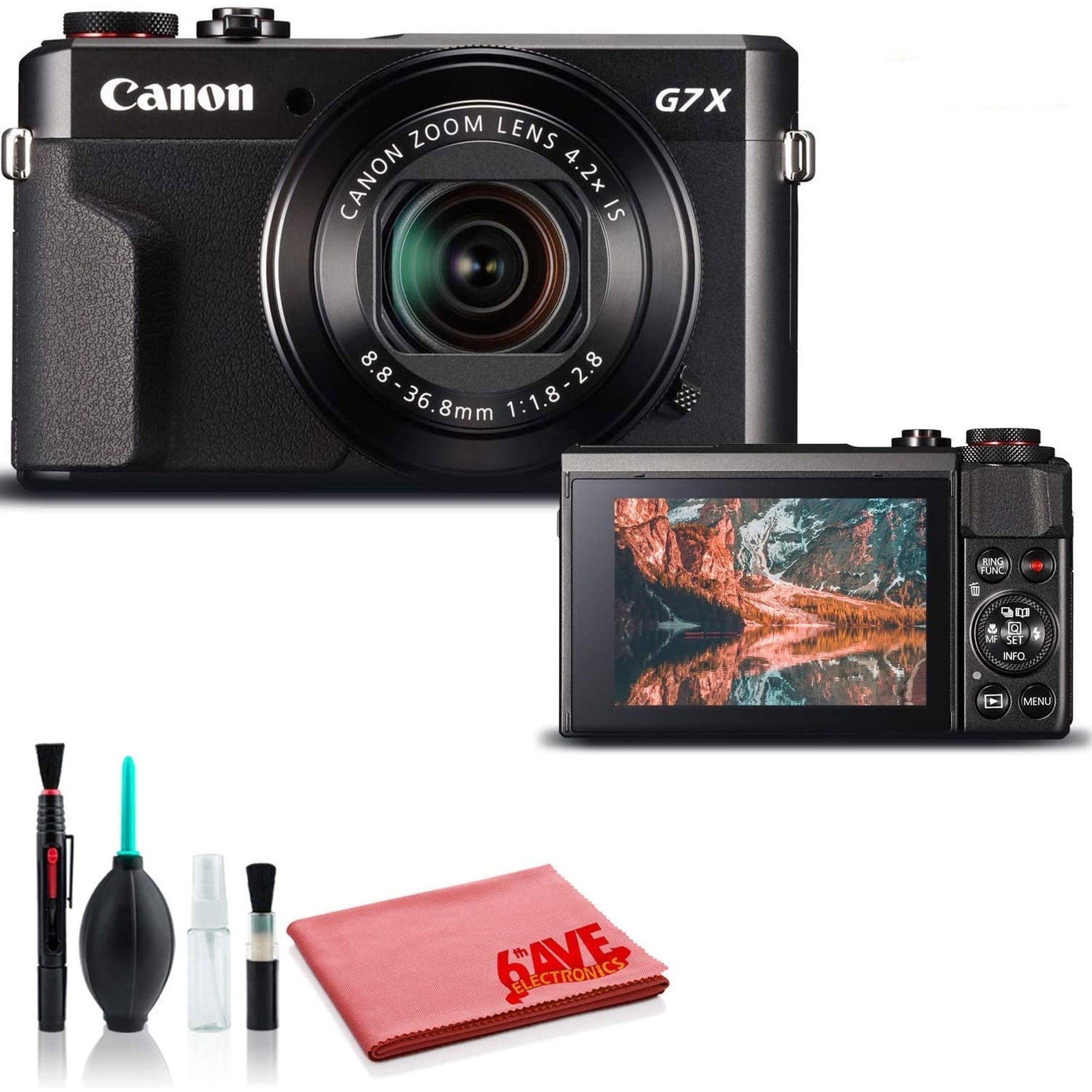 Canon PowerShot G7 X Mark II Digital Camera International Model - Standard Kit Canon