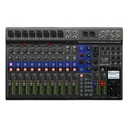 Zoom LiveTrak L-12 Digital Mixer & Multitrack Recorder, for Music, Podcasting, and More, 12-Input/ 14-Channel SD Recorder, 14-in/4-out USB Audio Interface, 5 Powered Headphone Outputs Zoom