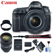 Canon EOS 5D Mark IV DSLR Camera with 24-105mm f/4L II Lens Intl Model Basic Bundle Canon