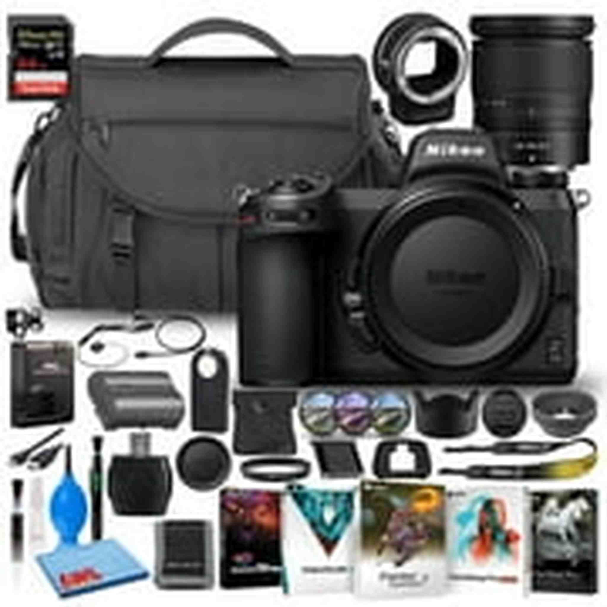 Nikon Z 7II Mirrorless Camera with 24-70mm Lens International SD + FTZ Bundle Nikon