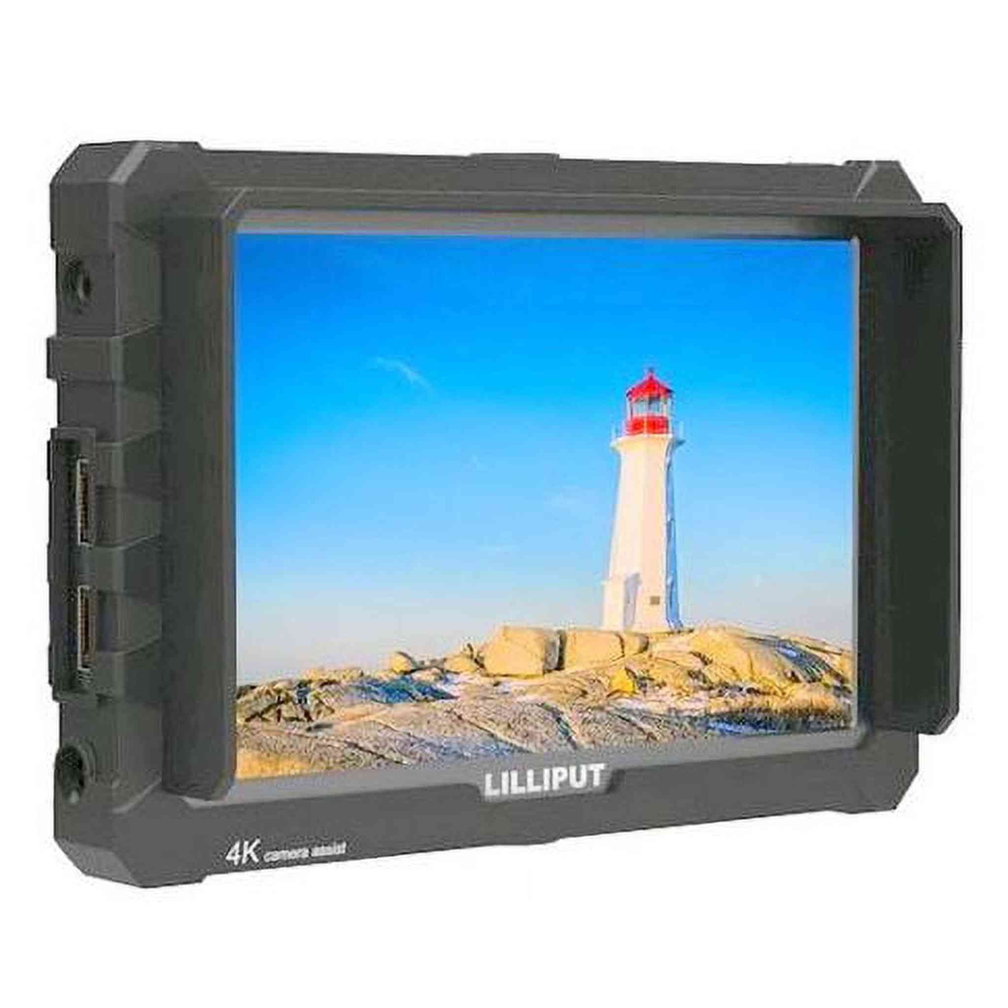 LILLIPUT 7 inch A7S Black 1920x1200 IPS On Camera Monitor with 4K HDMI Input Output Field Monitor Lilliput