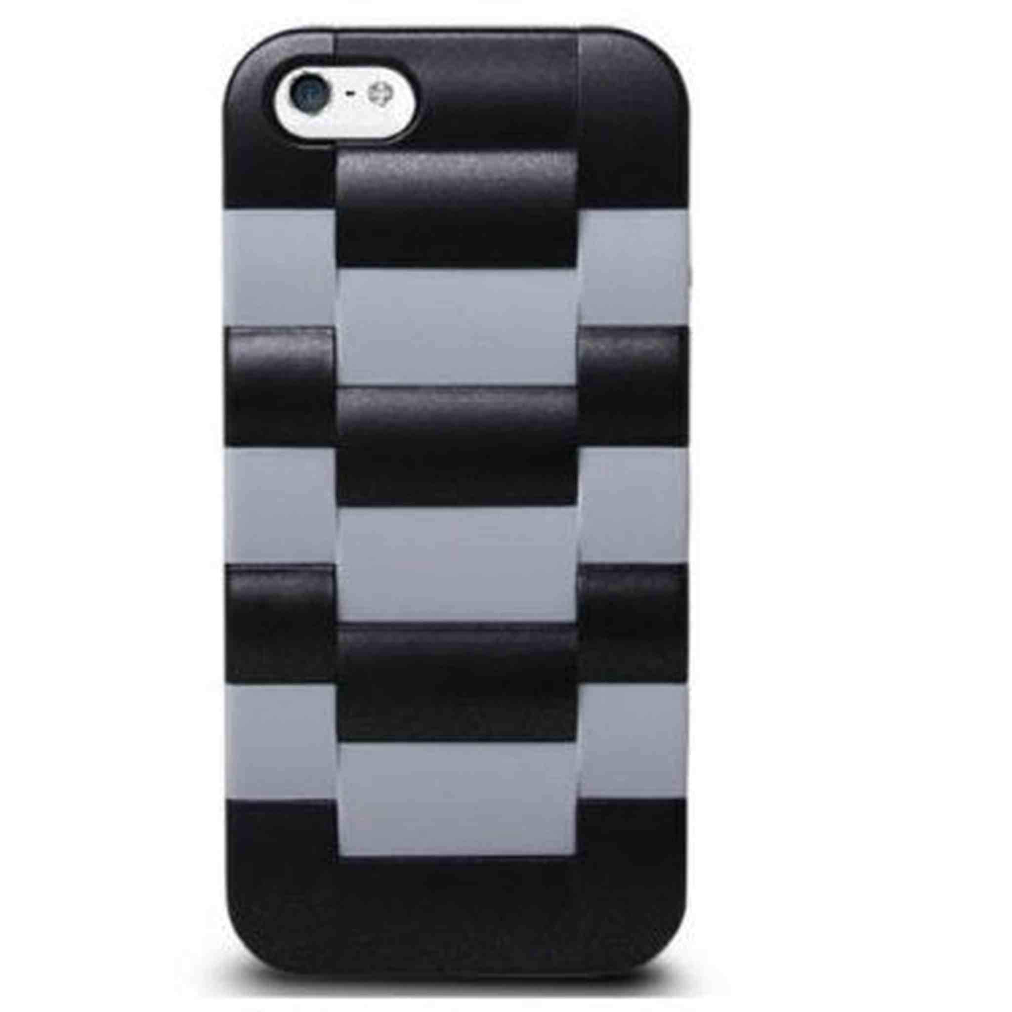 The Joy Factory Daytona V - Watchband Textured Case for iPhone5/5S, CSD124 Gray The Joy Factory