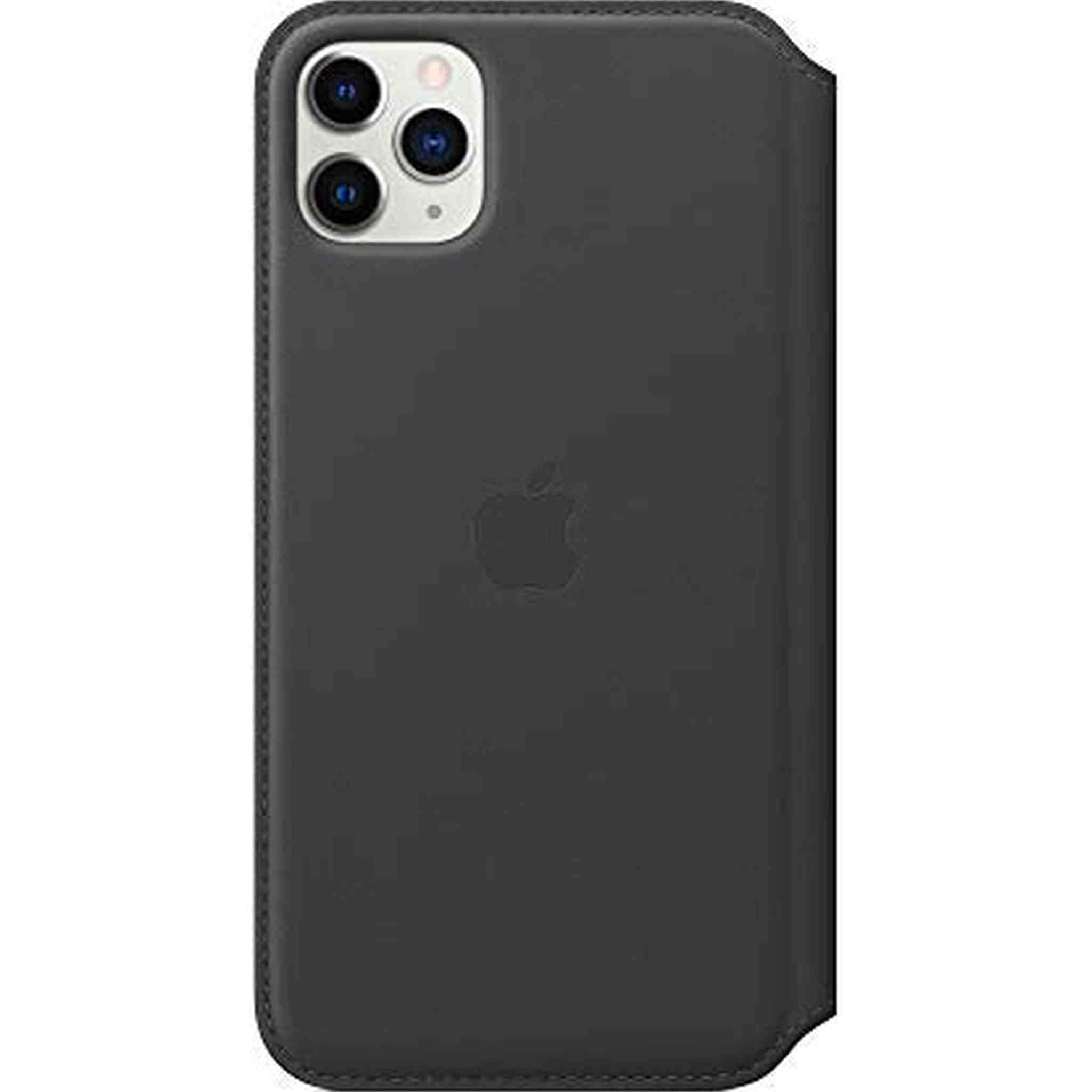 Apple Leather Folio for iPhone 11 Pro Max - Black Apple