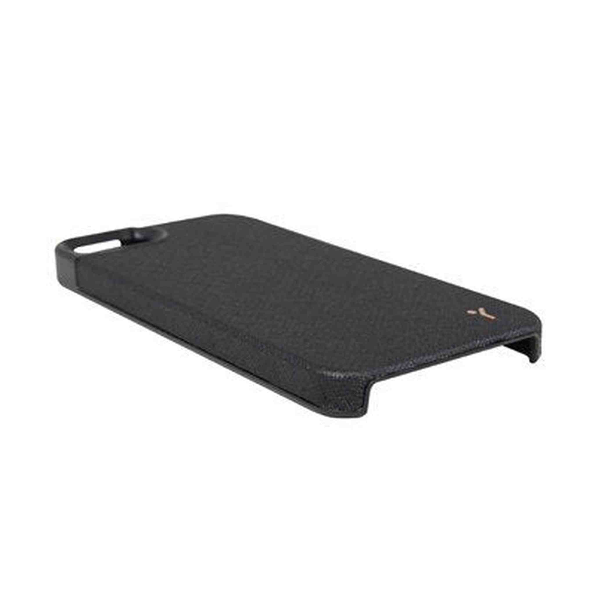 The Joy Factory Royce Premium Synthetic Leather Hardshell Case for iPhone5/5S, CSD113 Black The Joy Factory