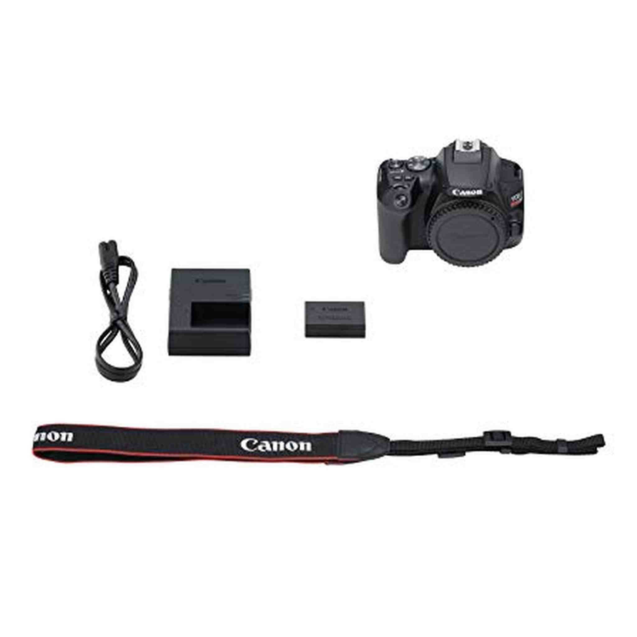 Canon EOS Rebel SL3 DSLR Digital Camera Black Body Only Kit Box Canon