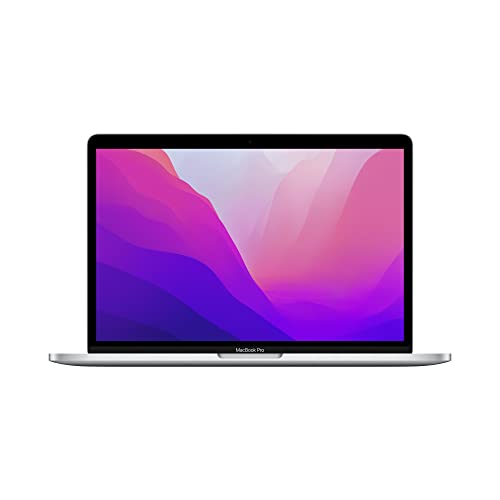 2022 Apple MacBook Pro Laptop with M2 chip: 13-inch Retina Display, 8GB RAM, 512GB SSD Storage, Touch Bar, Backlit Keyboard, Silver