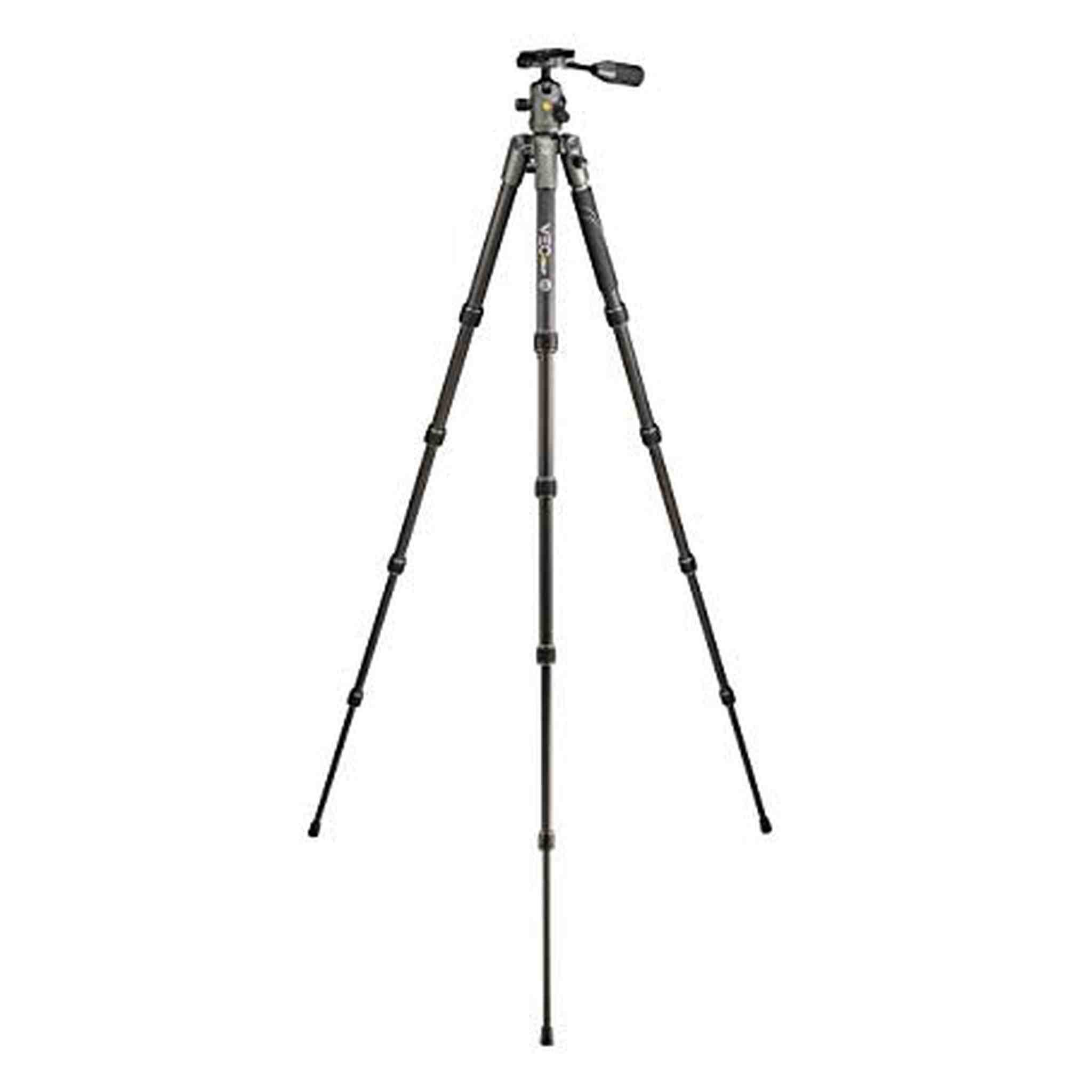 Vanguard VEO 2X 235CBP 4 in 1 Travel Tripod, Monopod, Ball Head with Removeable Pan Handle - 23 mm, Carbon Fiber VANGUARD