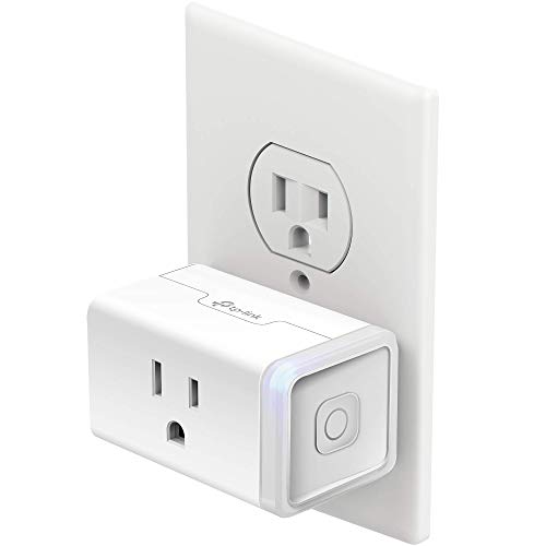 Kasa Smart Plug Mini with Energy Monitoring, Smart Home Wi-Fi Outlet Works with Alexa, Google Home & IFTTT, Wi-Fi Simple Setup, No Hub Required KP115 , White - A Certified for Humans Device TP-Link