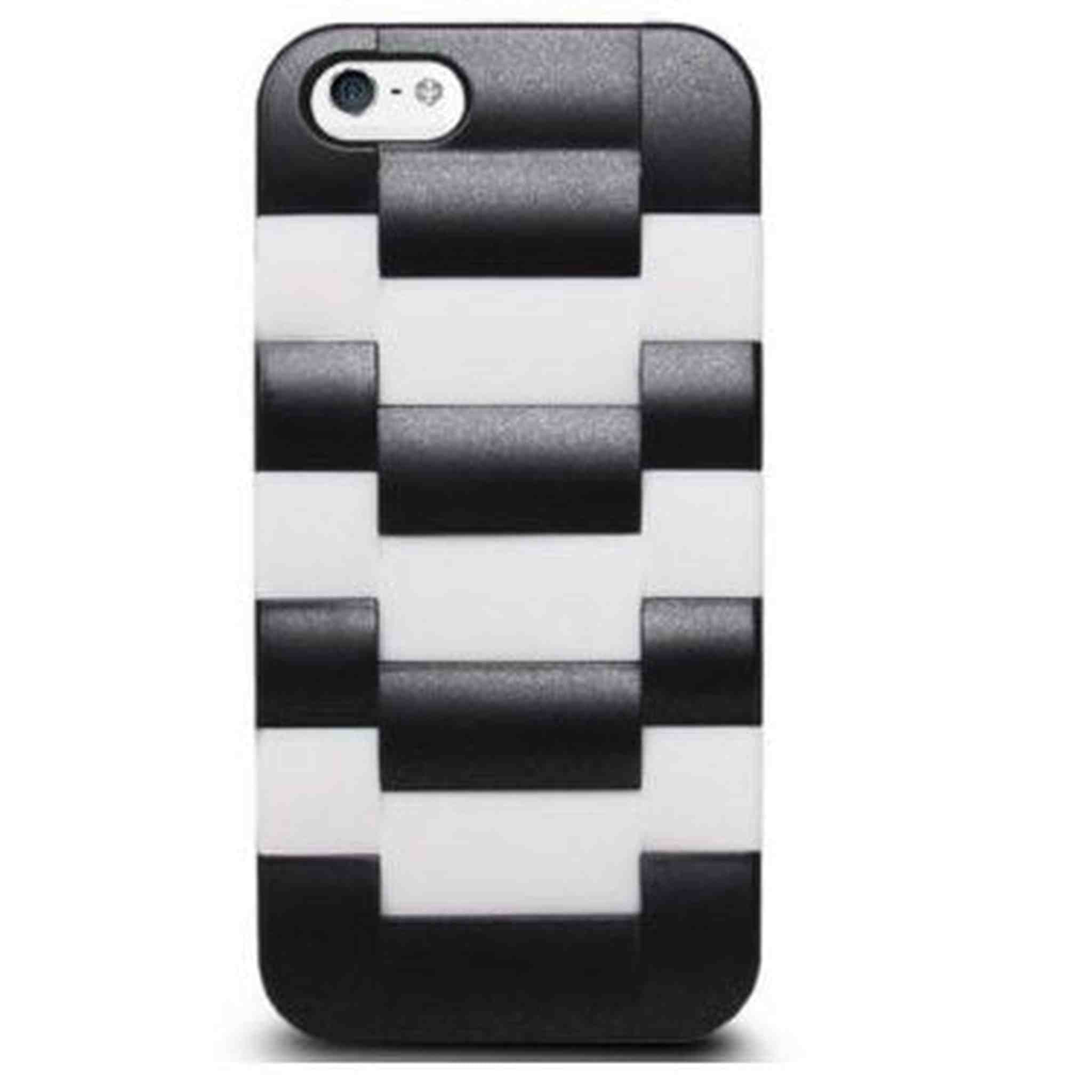 The Joy Factory Daytona V - Watchband Textured Case for iPhone5/5S, CSD127 Snow White The Joy Factory