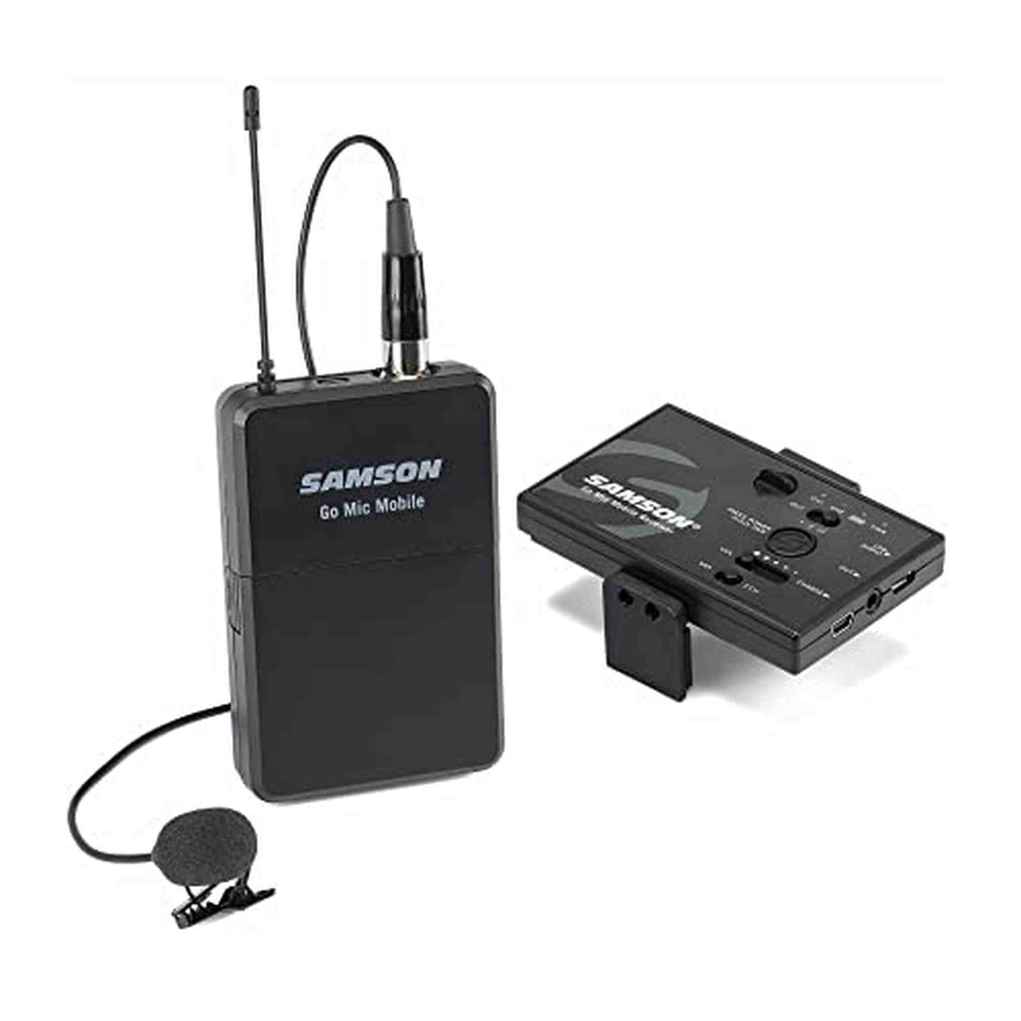 Samson Go Mic Mobile Professional Lavalier Wireless System for Mobile Video Samson