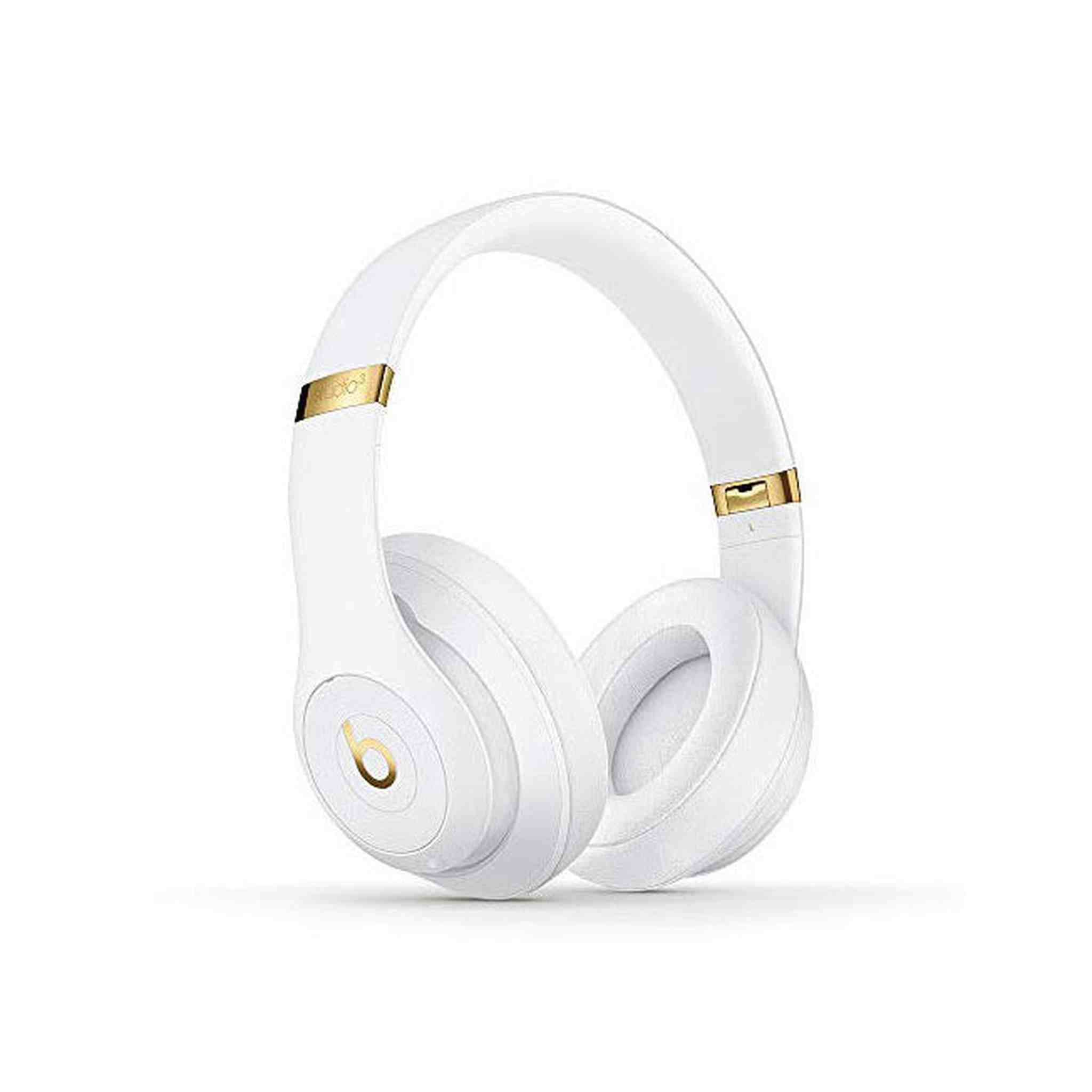 Beats Studio3 Wireless Over-Ear Headphones - White (Latest Model)