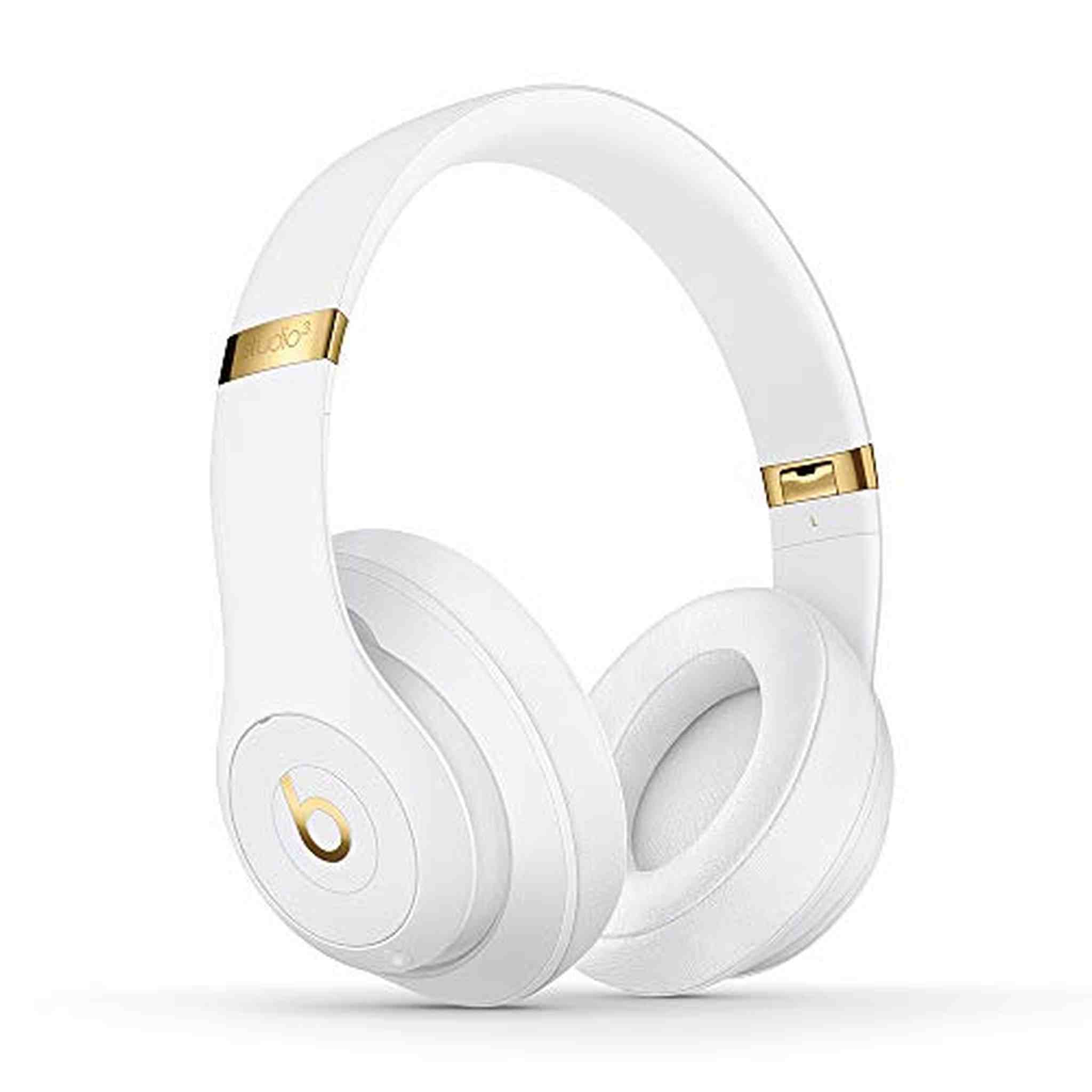 Beats Studio3 Wireless Noise Cancelling On-Ear Headphones - White Beats